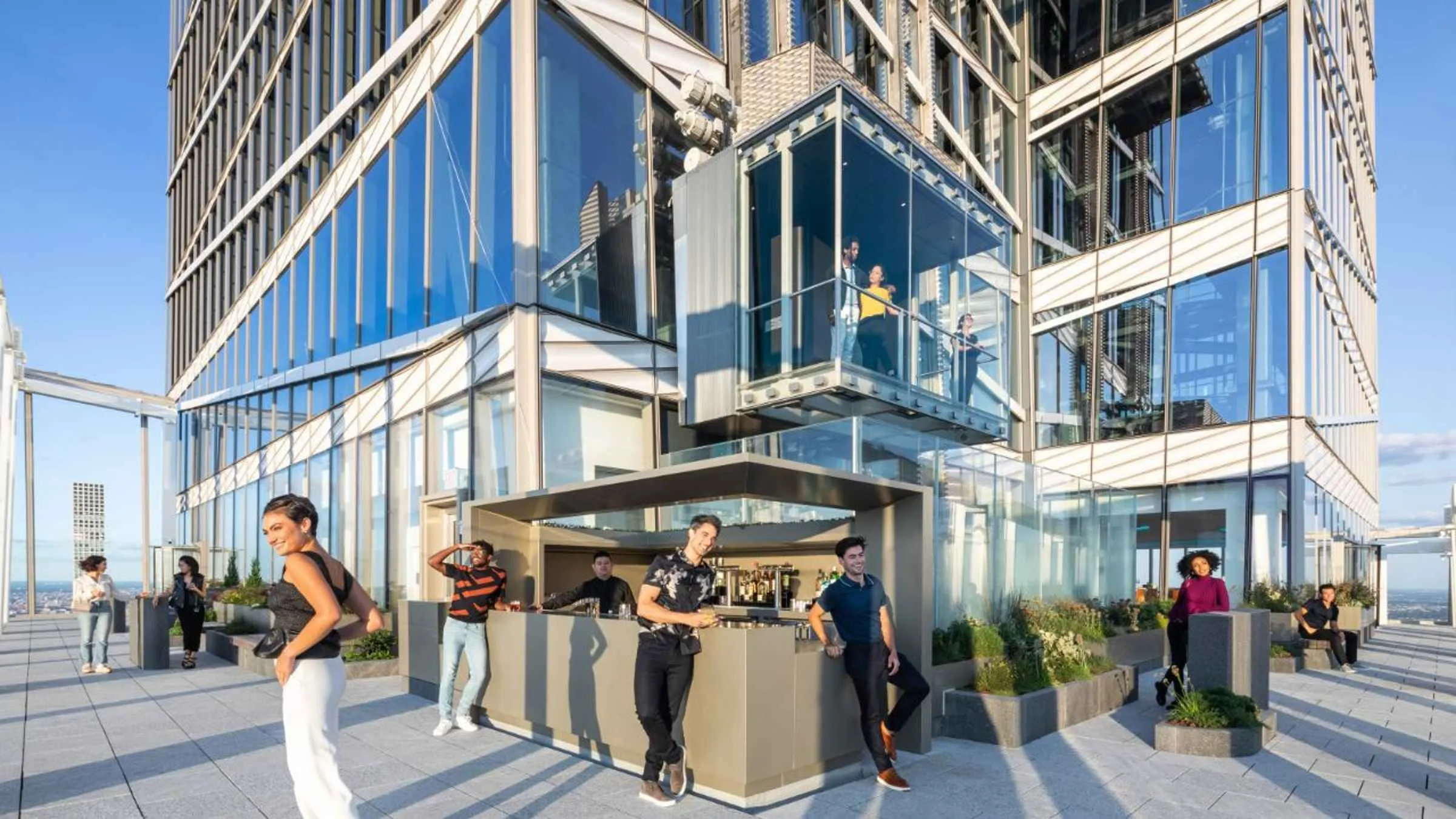 SUMMIT rooftop lounge