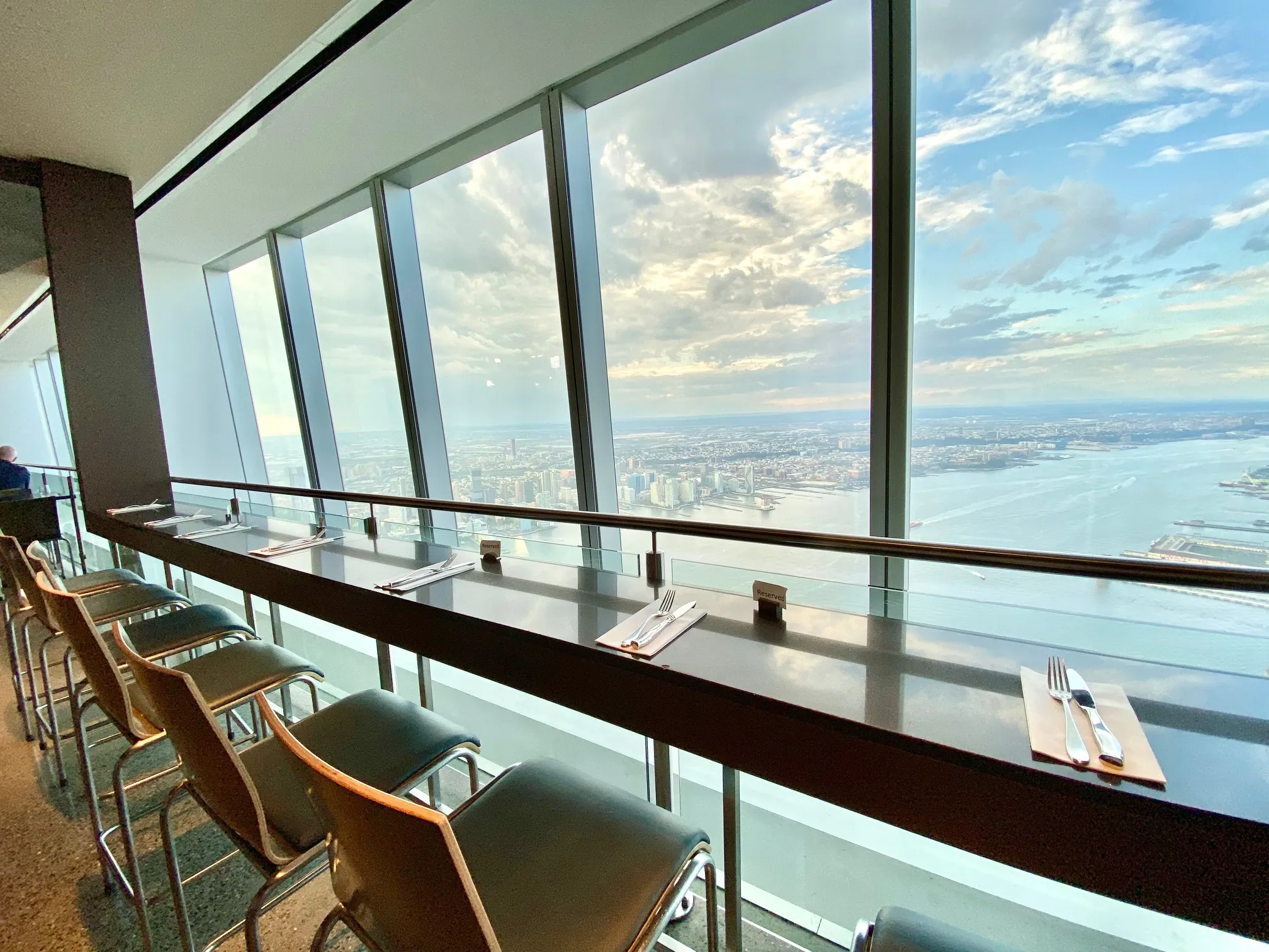 Observatory lounge with panoramic seating