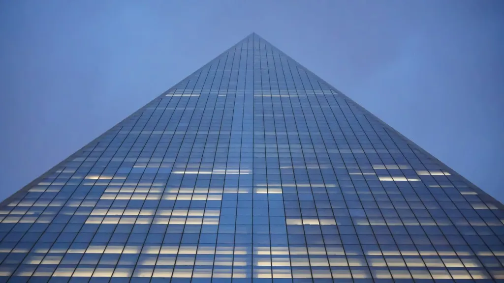 One World Trade Center from street level