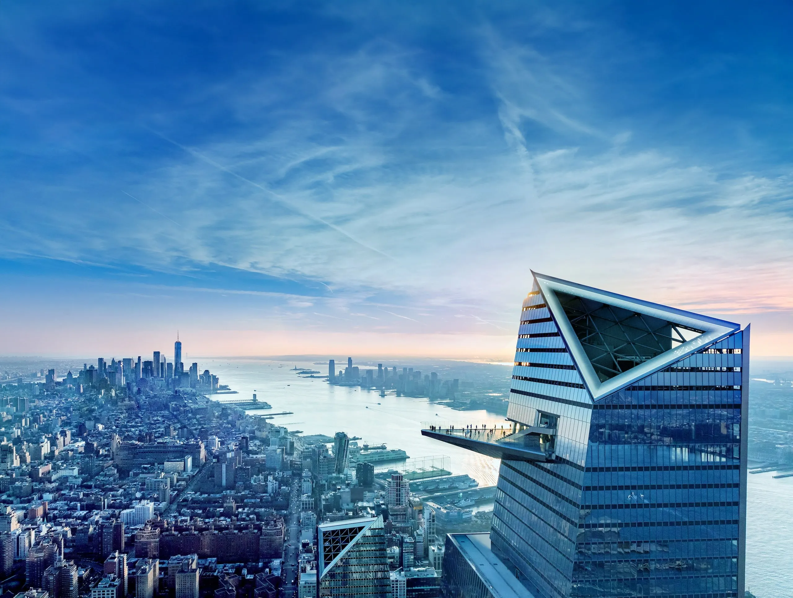 The Edge outdoor sky deck in New York