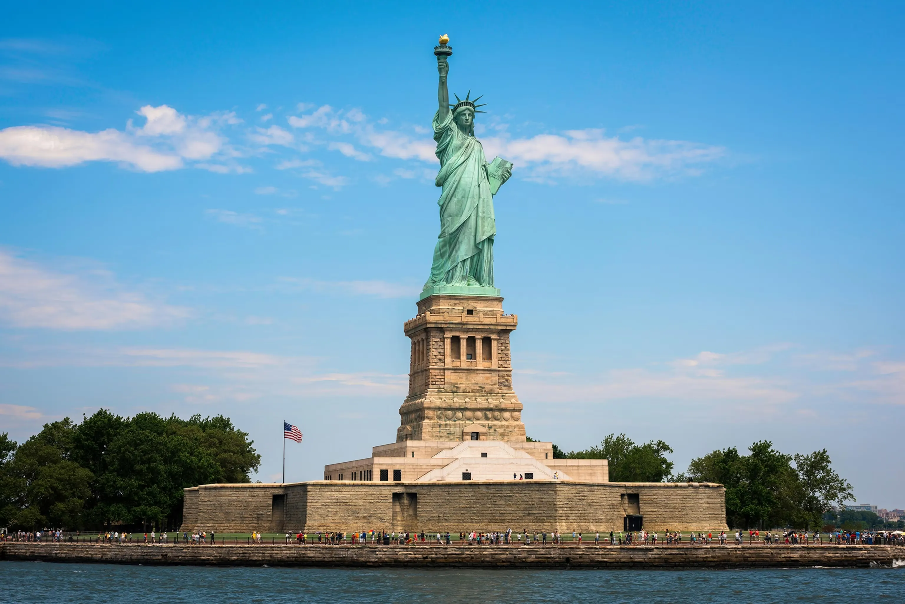 Statue of Liberty front view