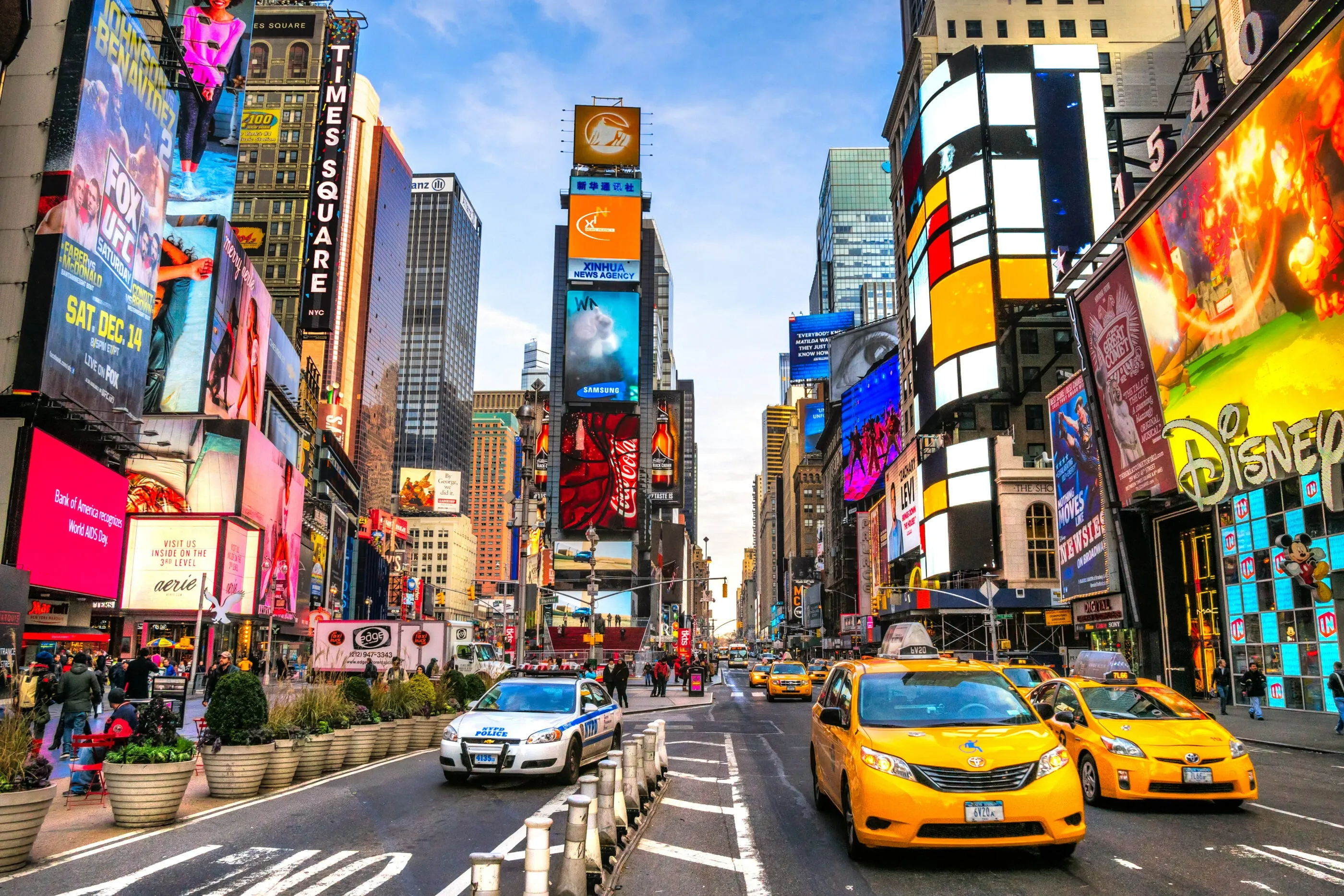 Times Square during daytime