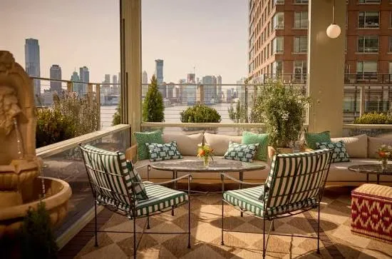 Leonessa rooftop at Conrad New York Downtown
