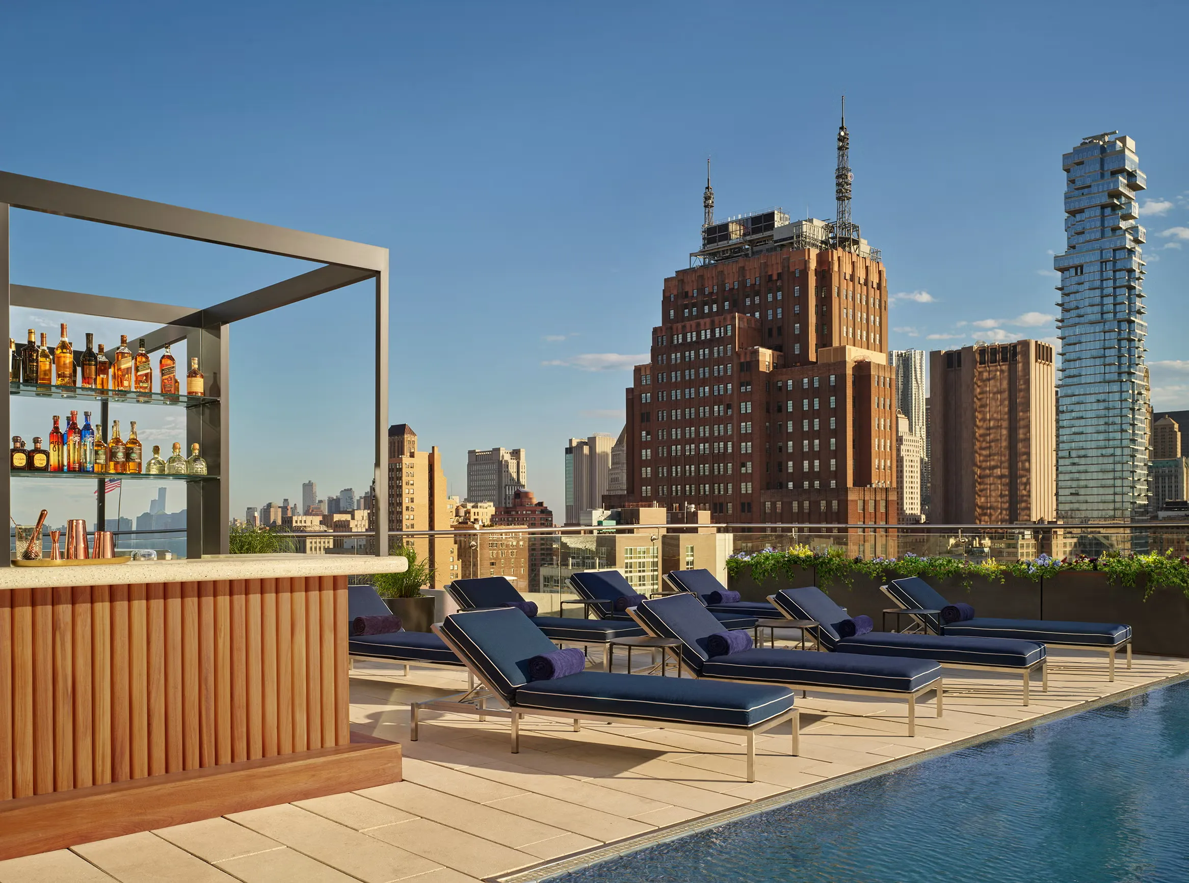ModernHaus rooftop skyline terrace