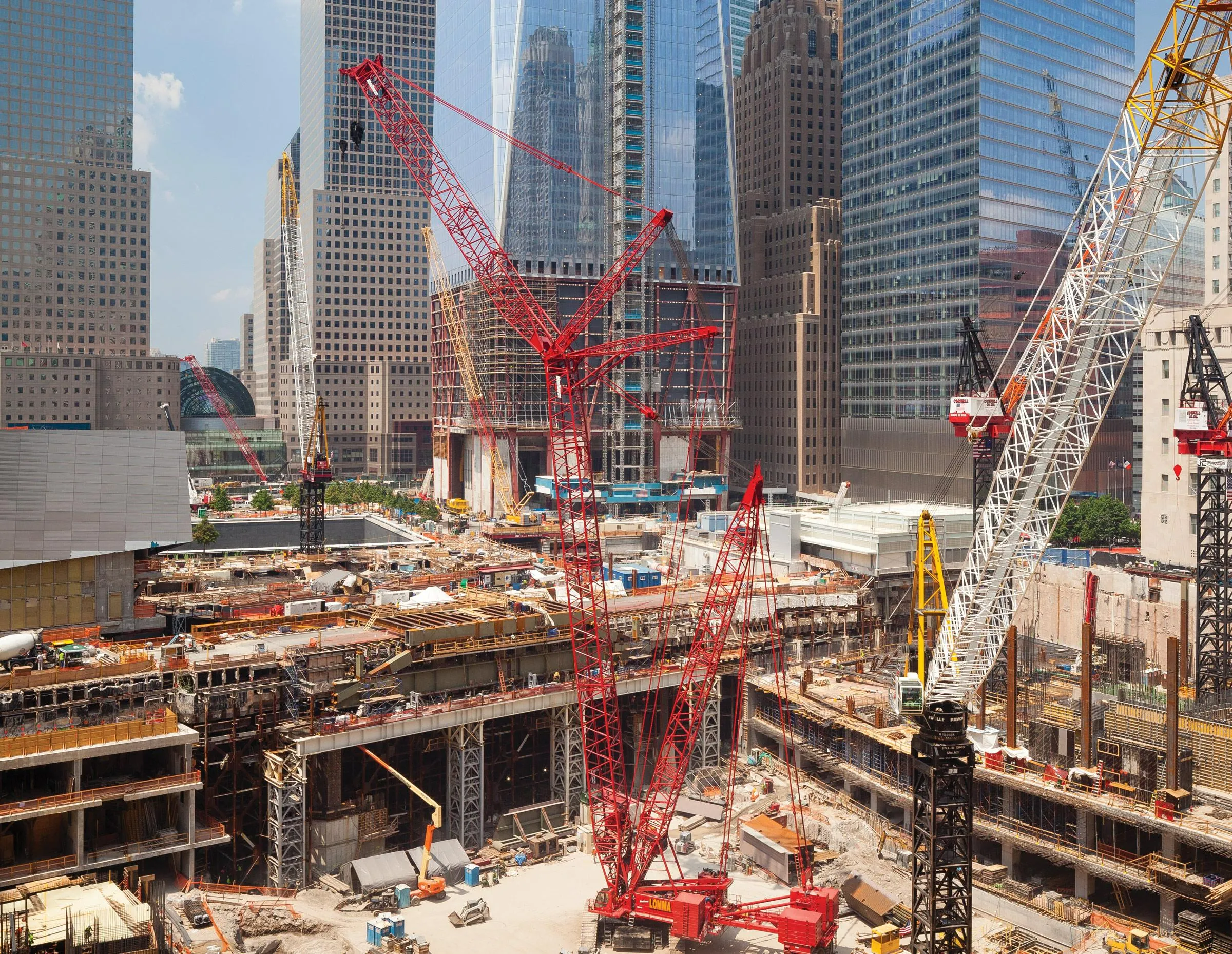 One World Observatory construction phase