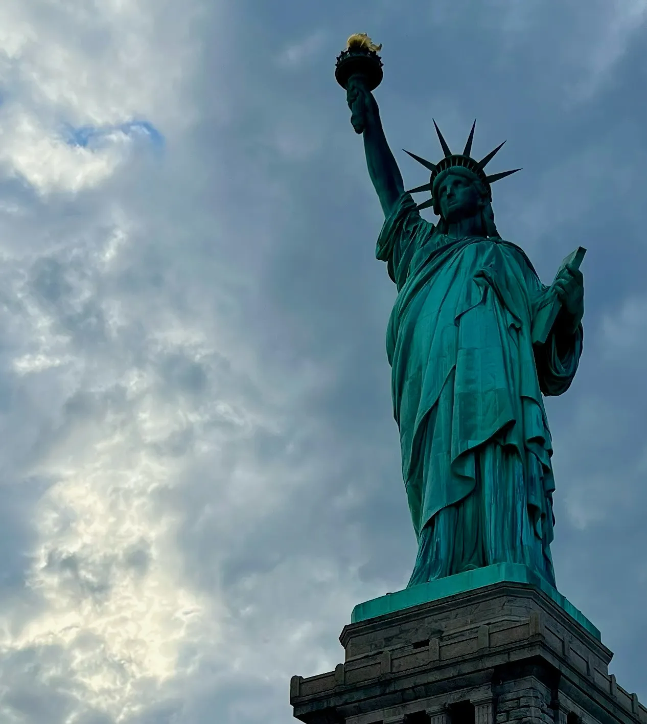 Statue of Liberty front view