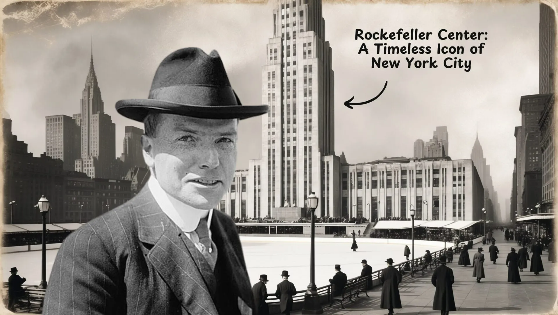 Rockefeller with Skyscraper
