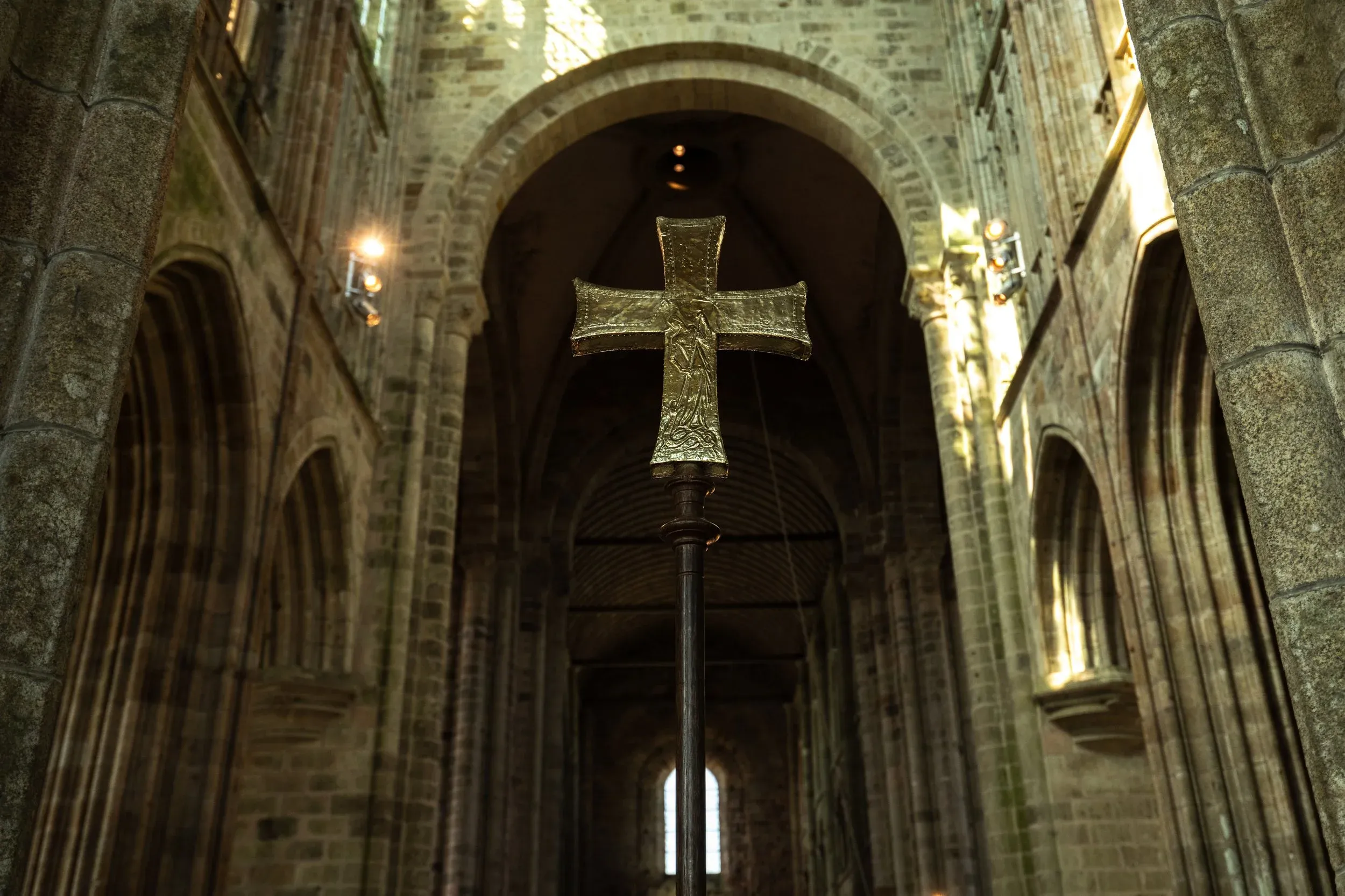Mont-Saint-Michel Altar View