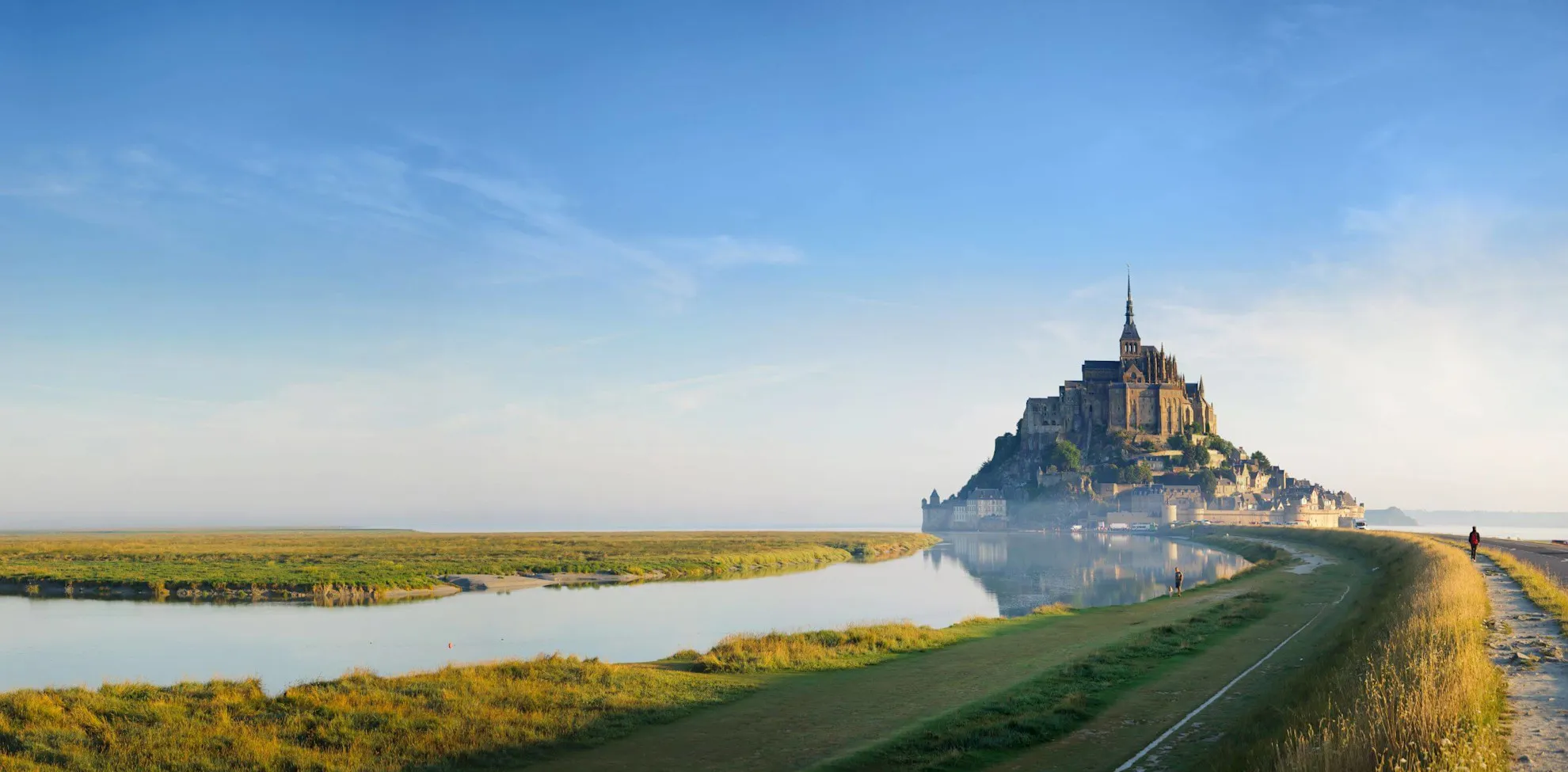 Mont-Saint-Michel Hill View
