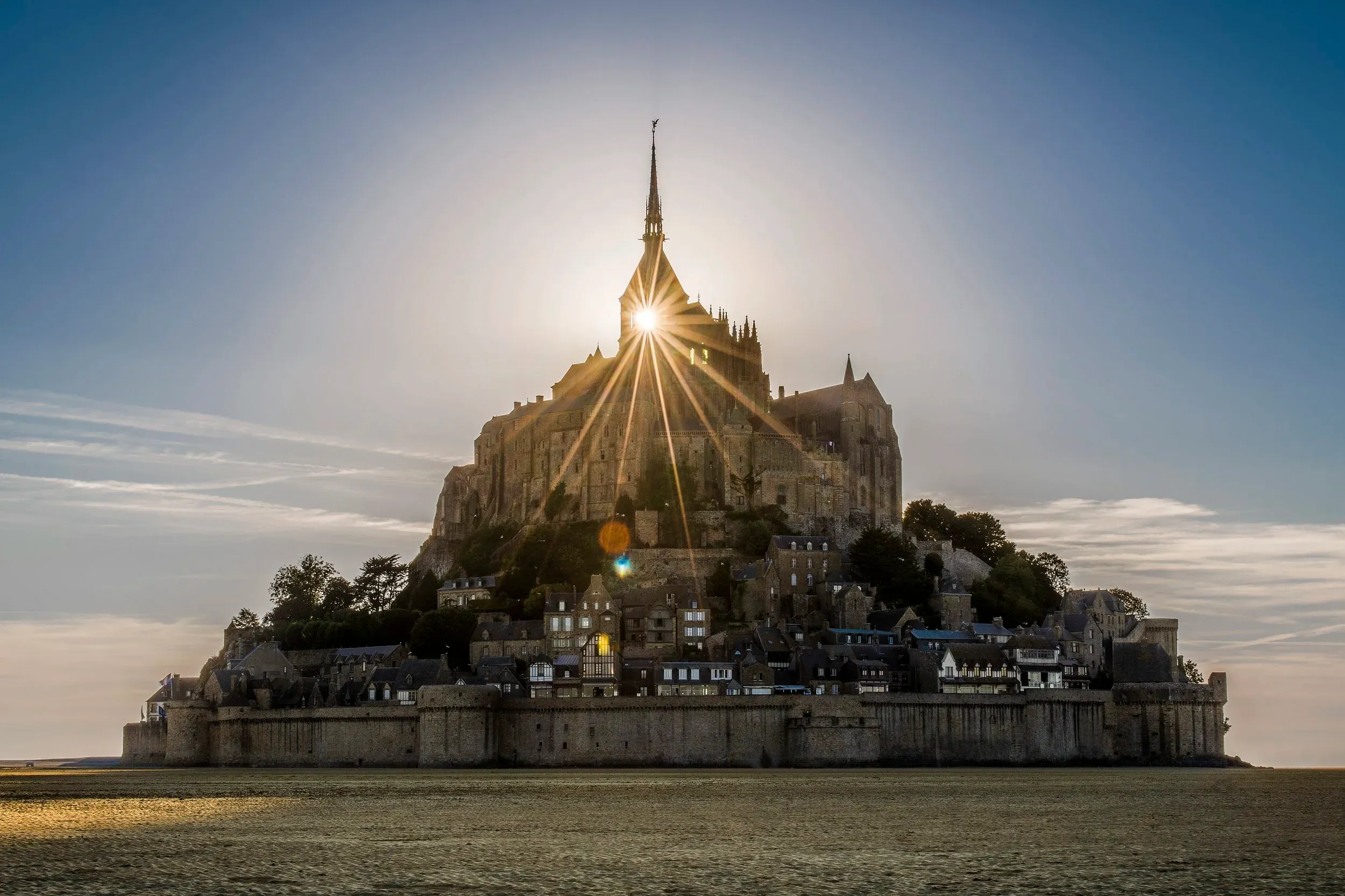 Mont-Saint-Michel Hill View