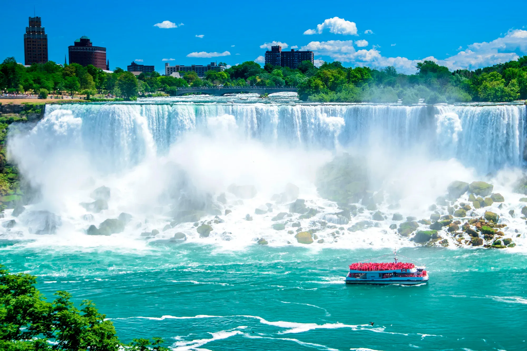 Niagara Falls boat perspective