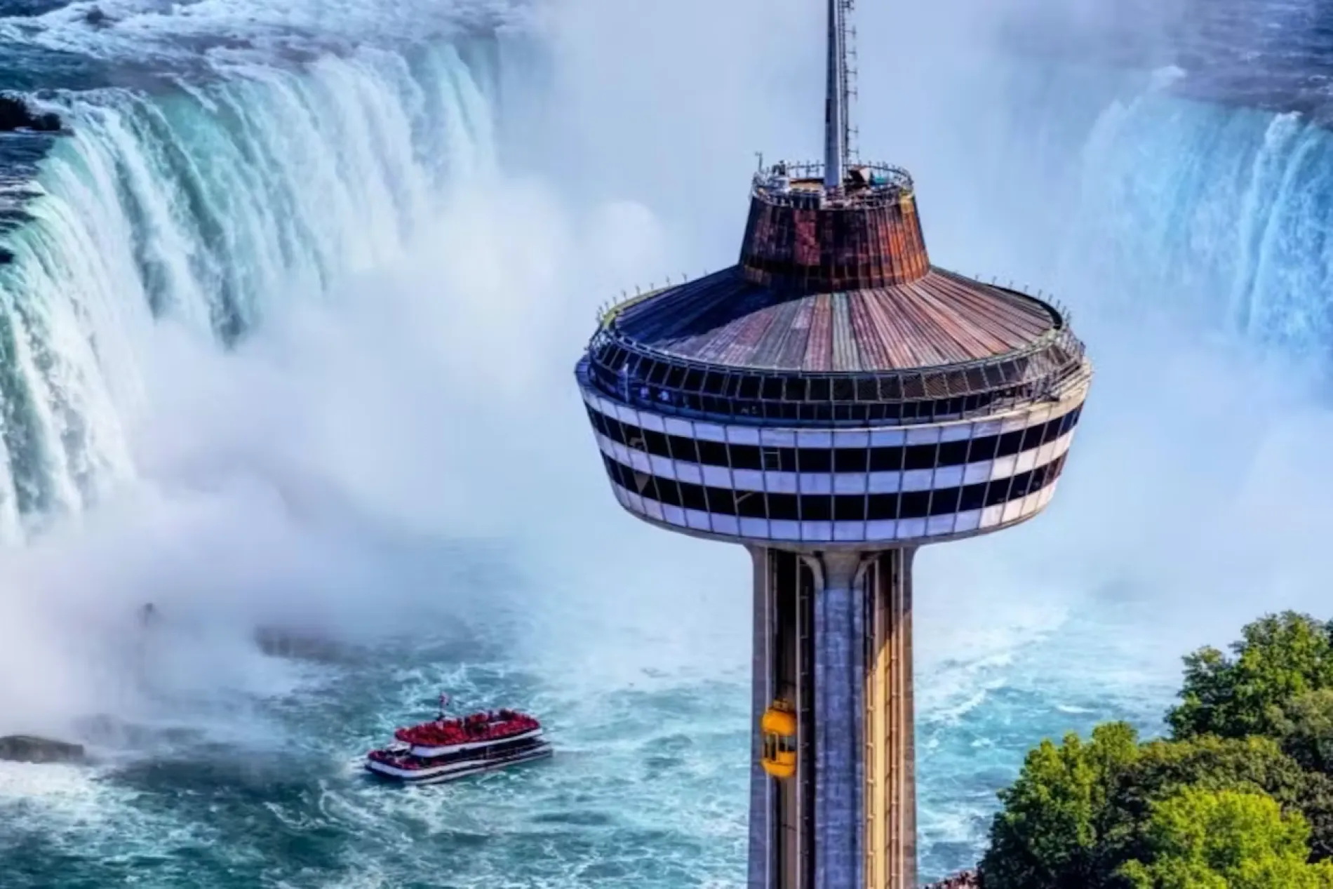 View from Skylon Tower observation deck
