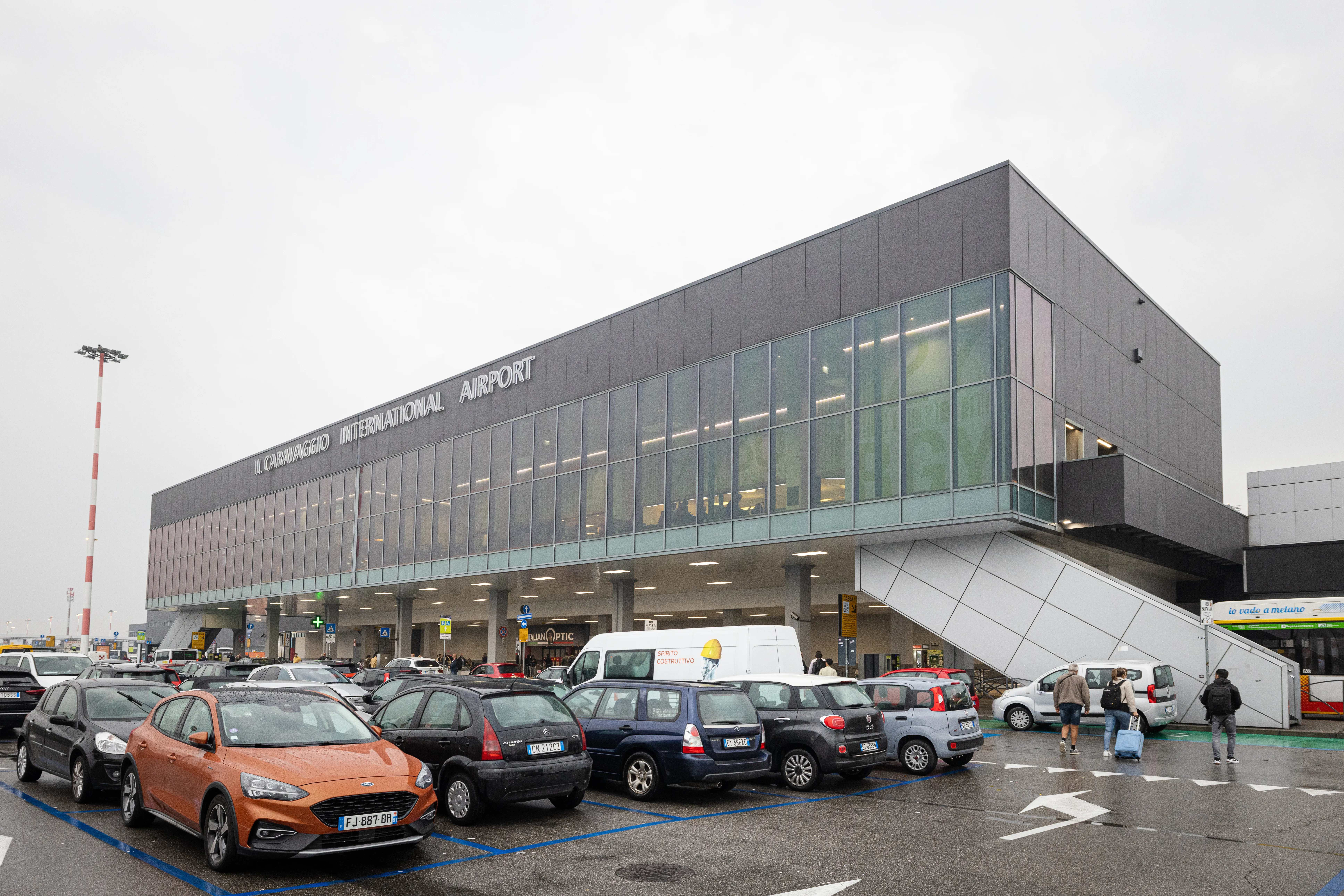 Orio al Serio Airport main terminal building