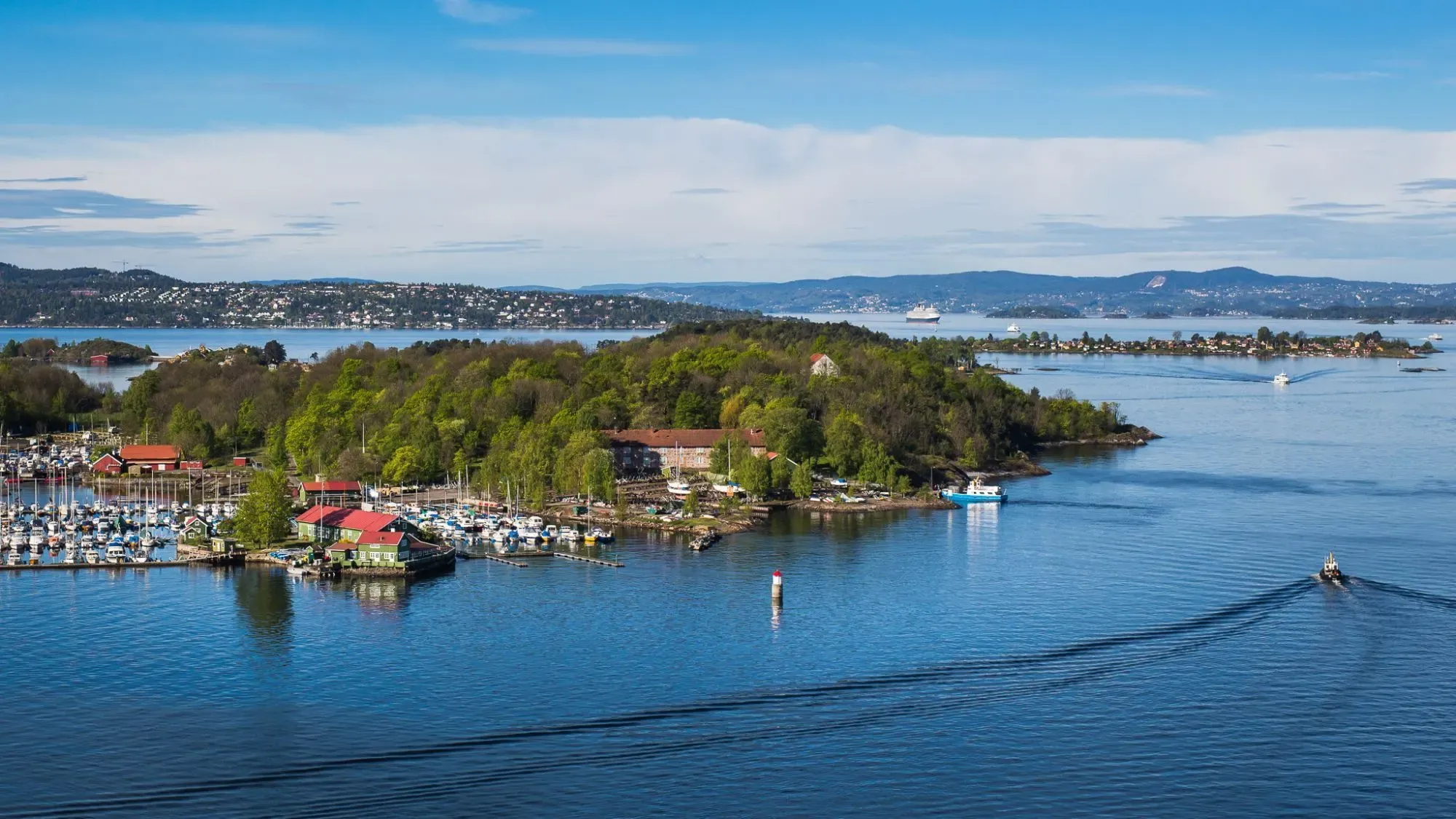 Island hopping near Oslo