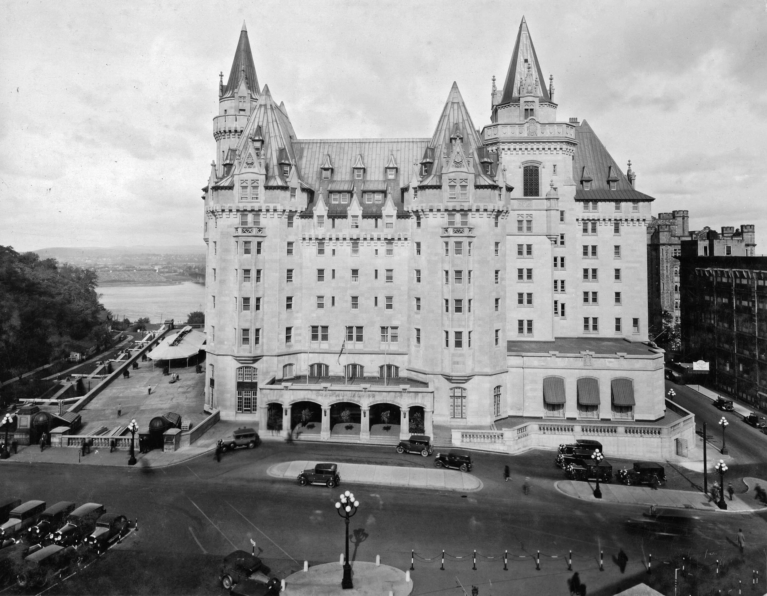 Historic architecture in Ottawa preserved over time