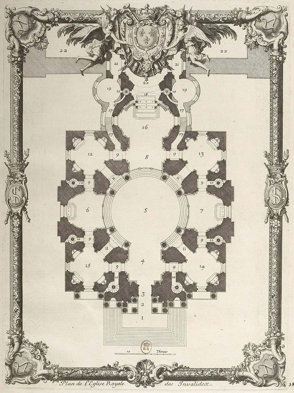 1680 Plan of the Royal Church