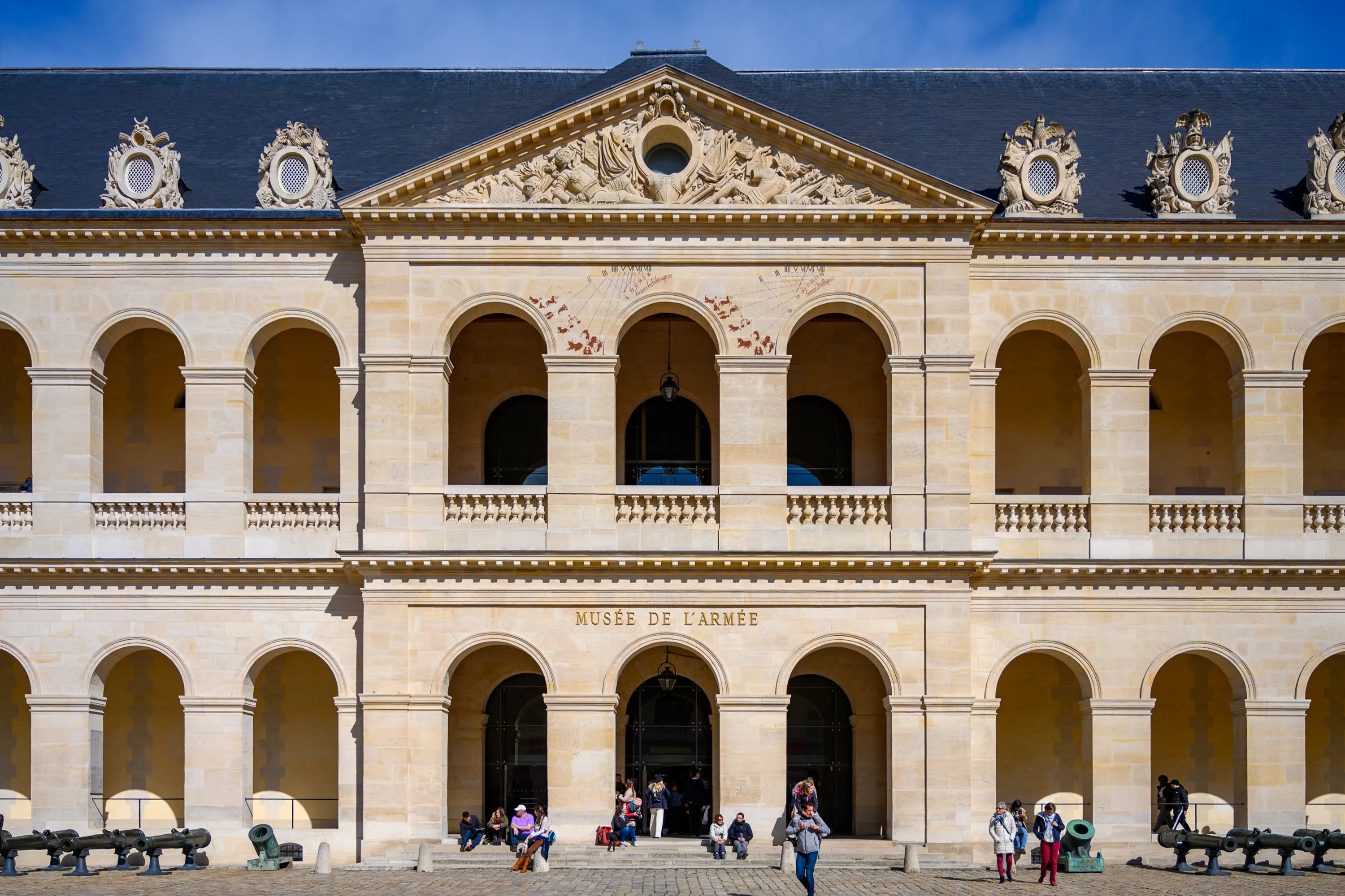 Front Facade of Les Invalides