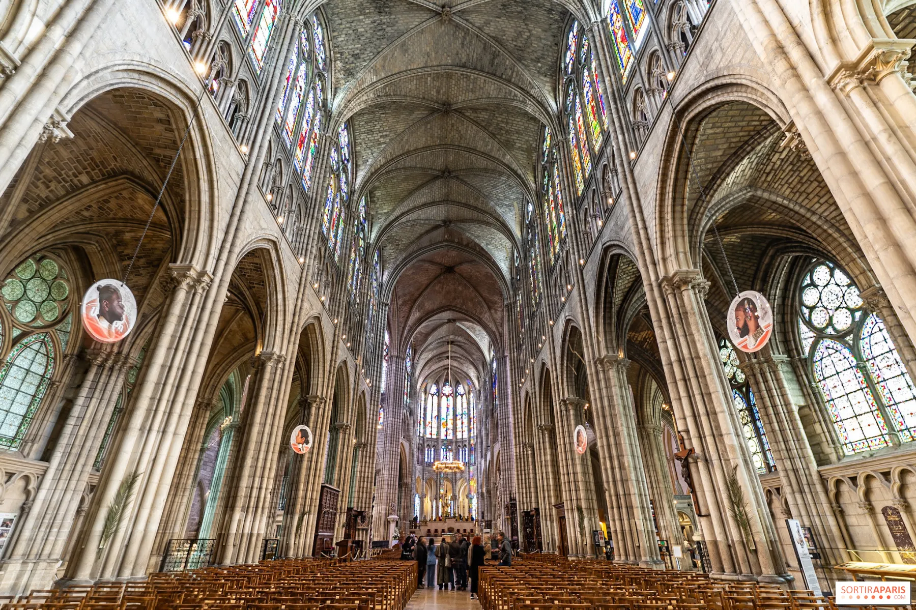 Interiors of the main nave