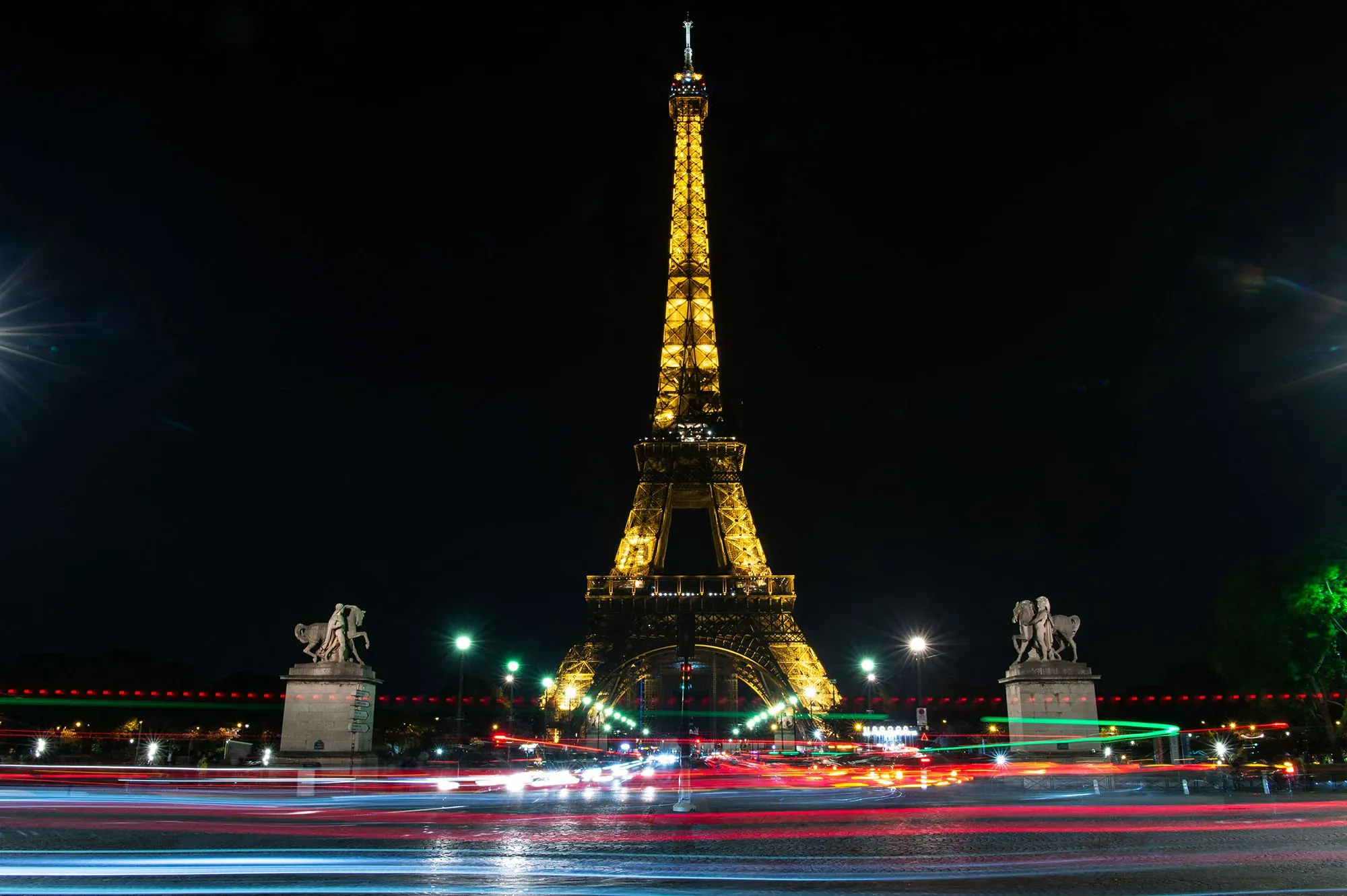 Eiffel Tower Lights