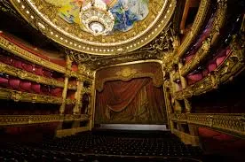 Main stage view inside Palais Garnier
