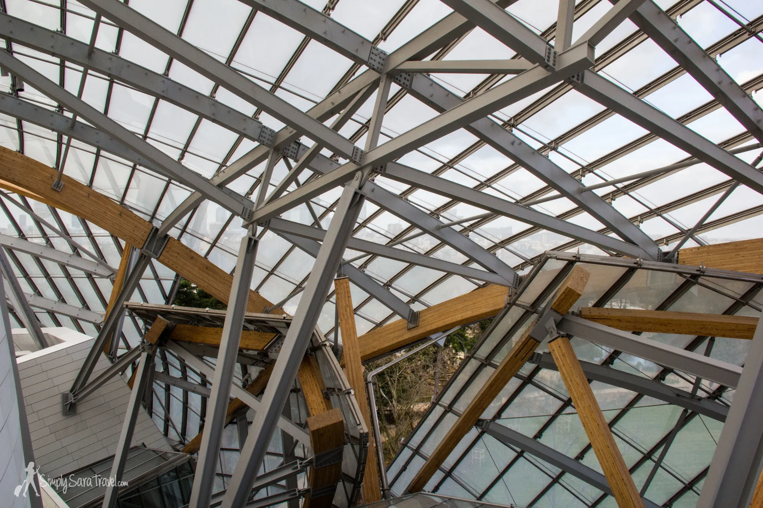 Internal roof steel structure