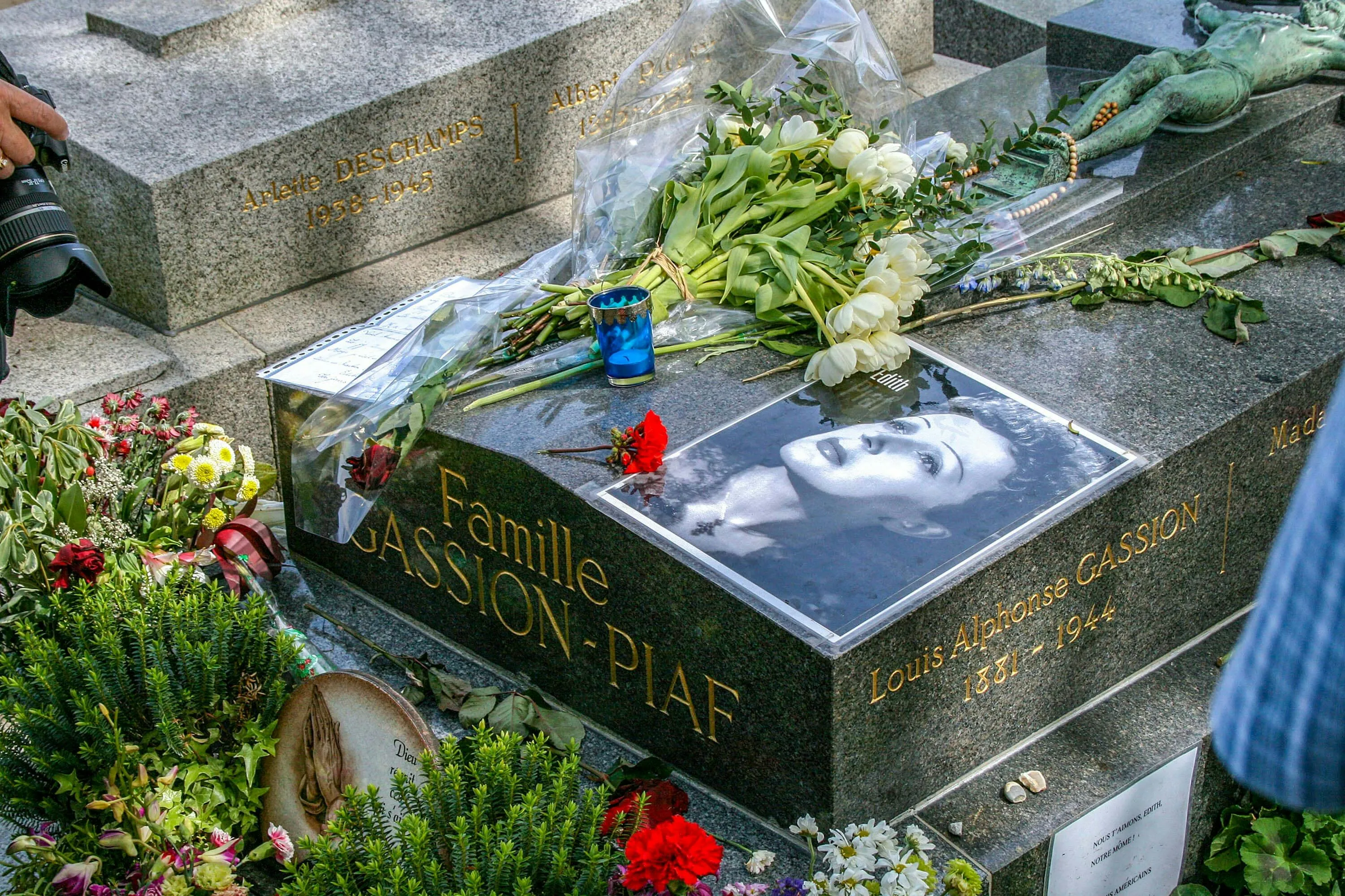 Édith Piaf's grave