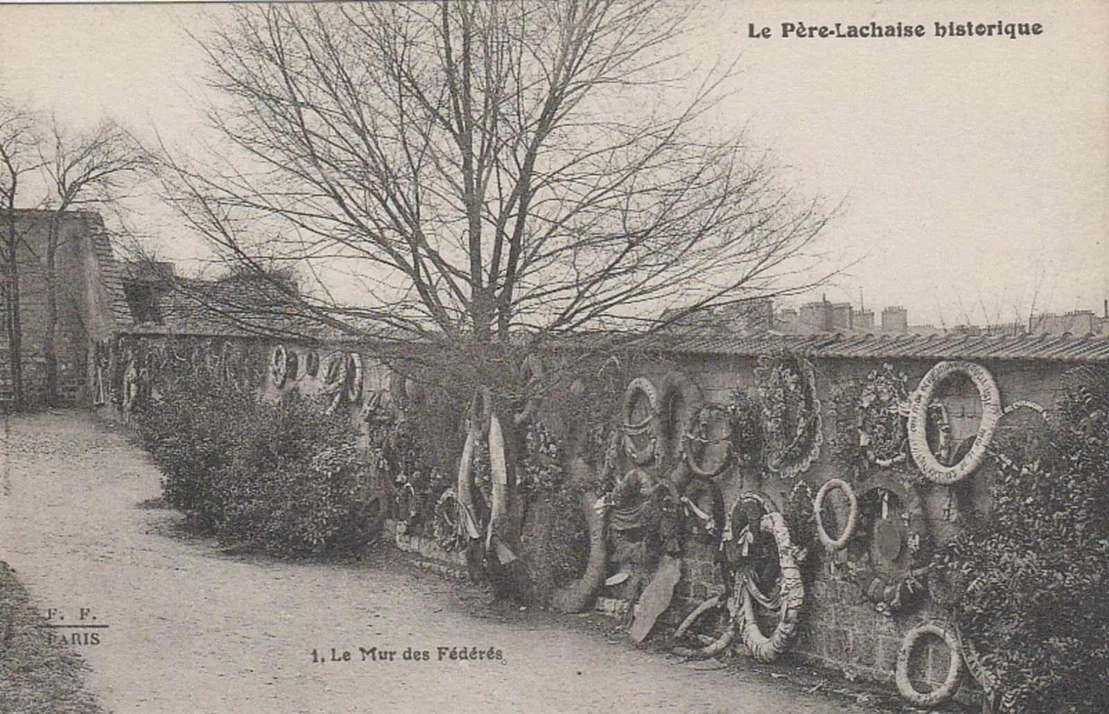 The Mur des Fédérés memorial wall