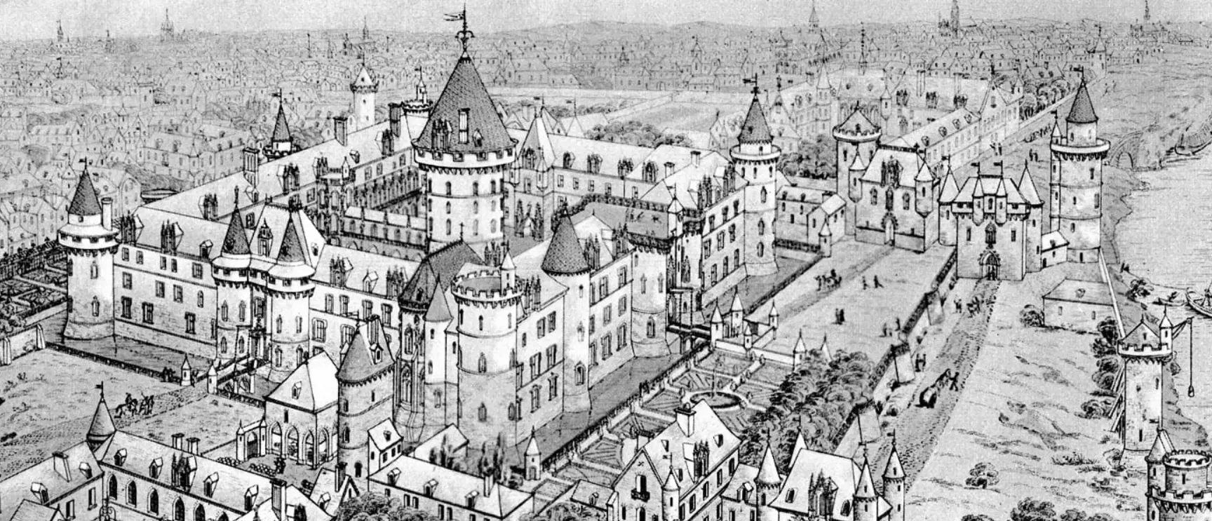 Construction of the Louvre Museum