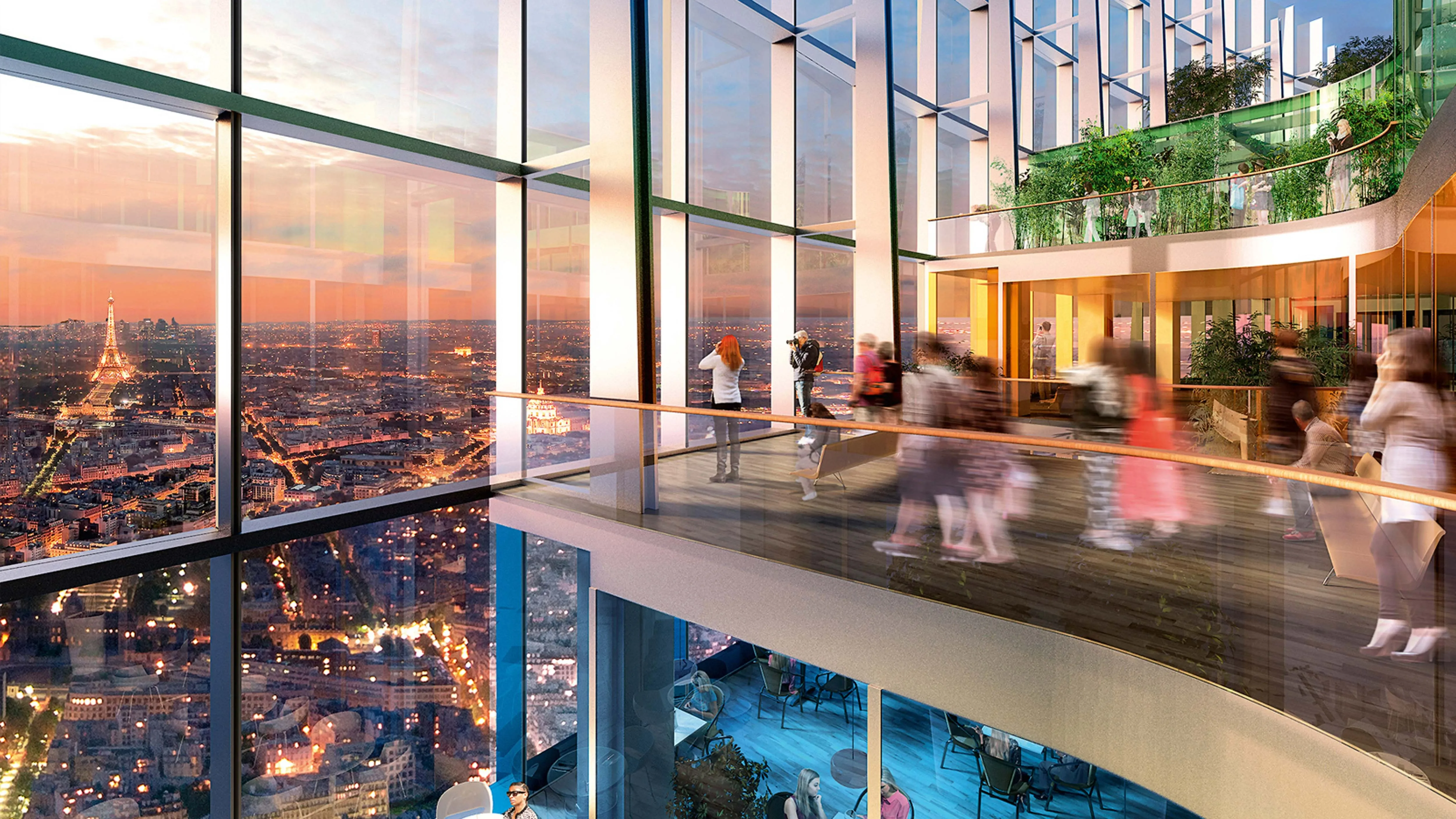 Tour Montparnasse redesign competition rendering