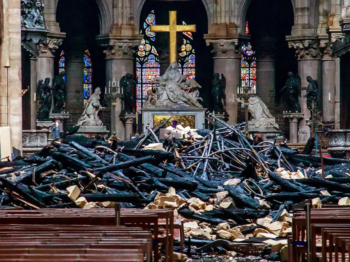 Altar & Choir After the Fire: Ritual Restored
