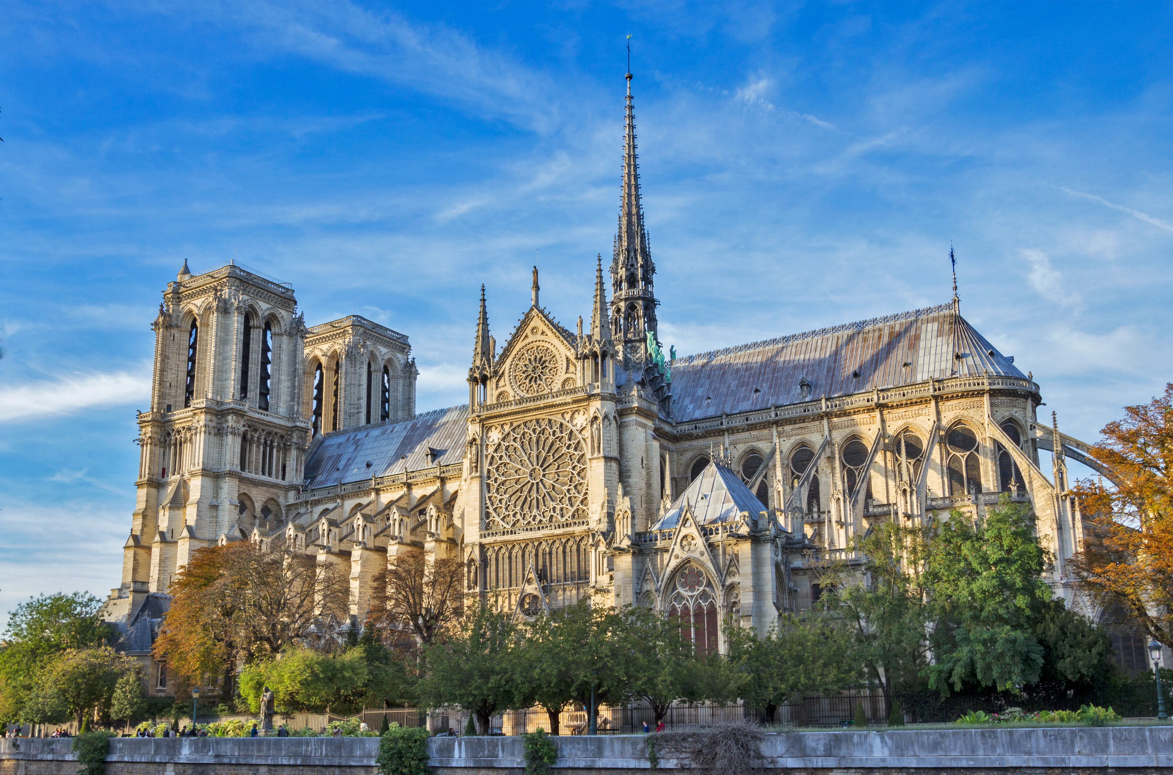 Notre‑Dame view across the Seine