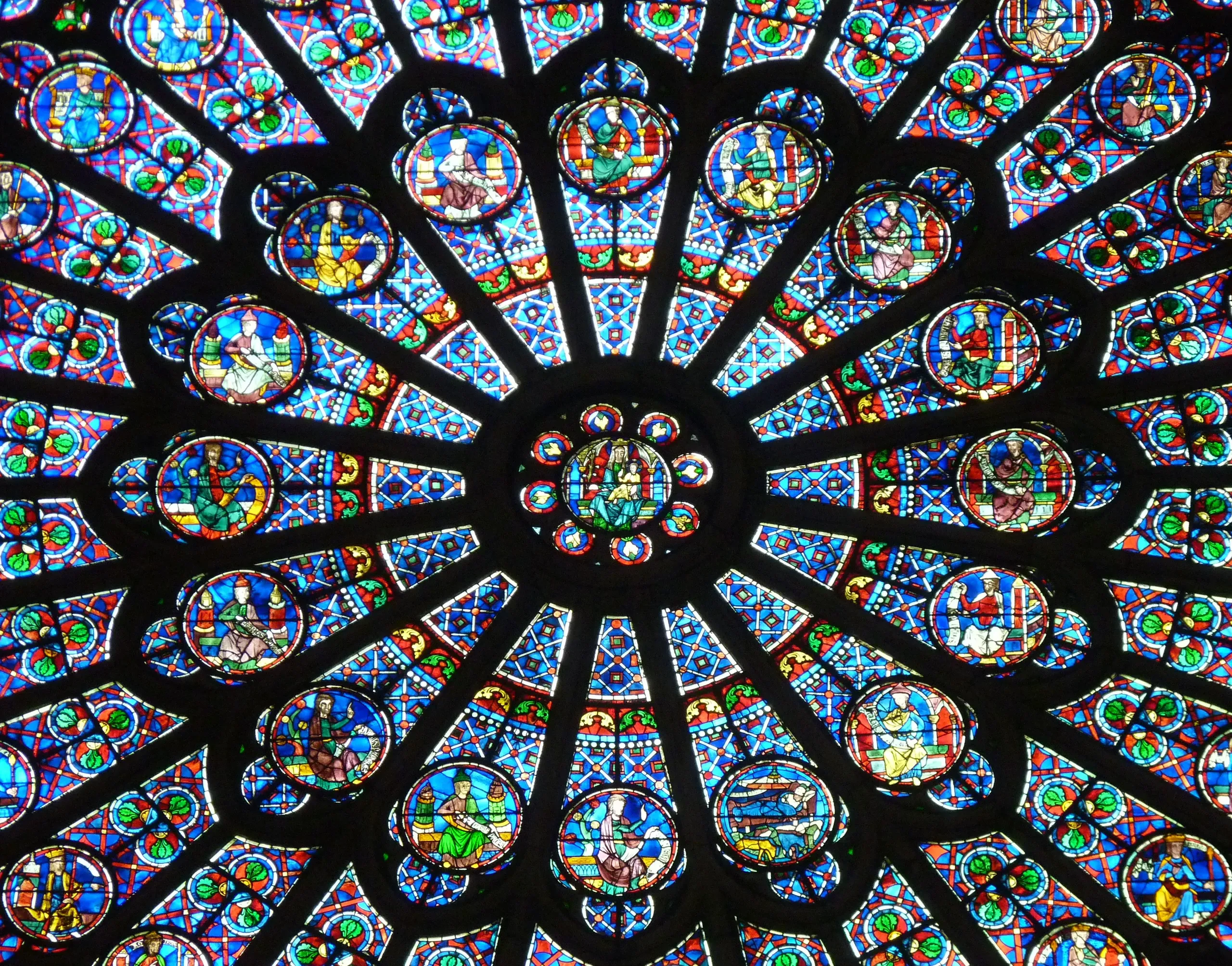 Notre‑Dame stained glass windows