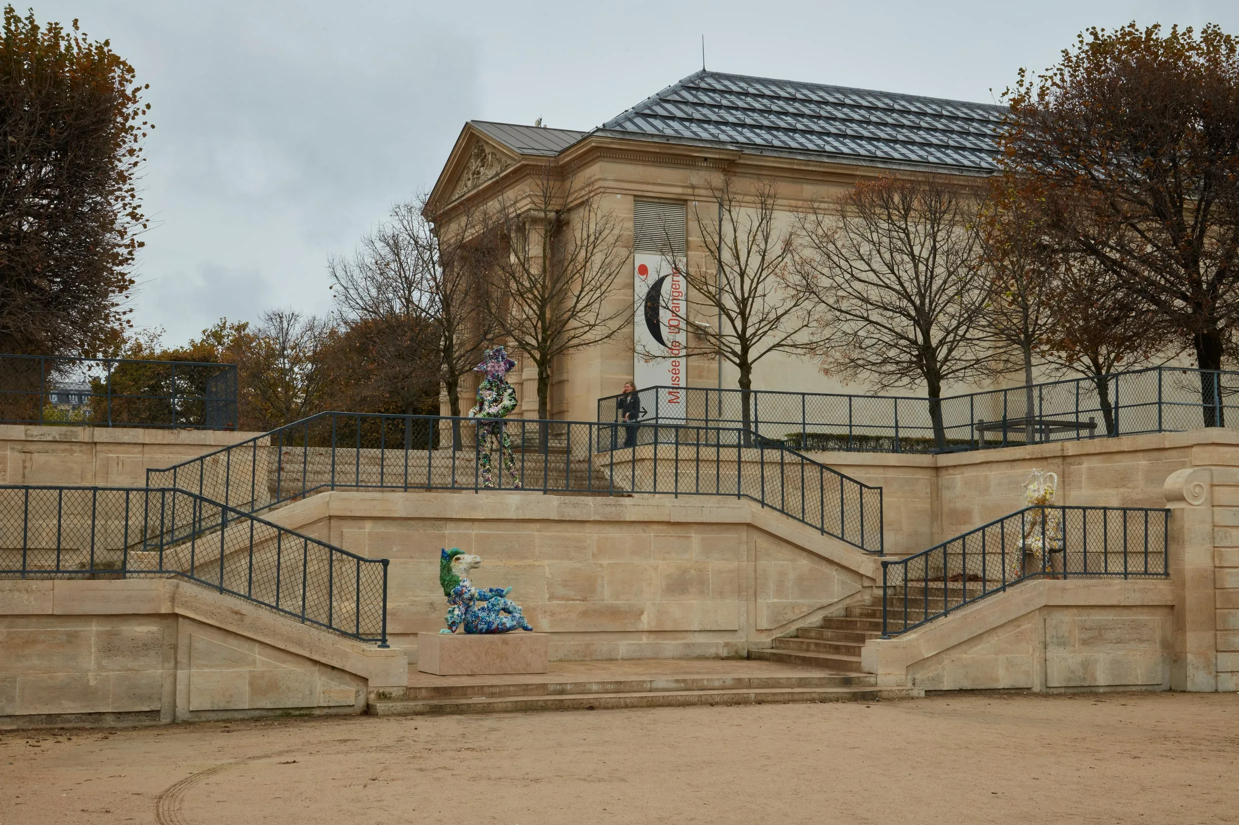 Stairway access within the museum