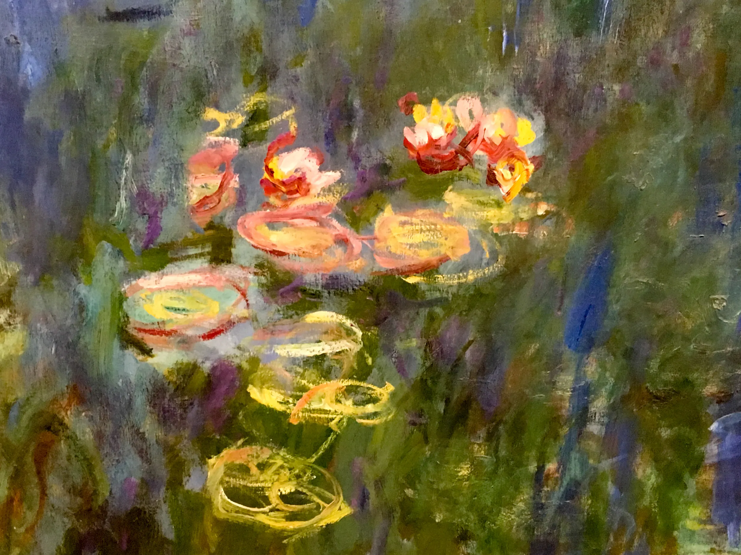 Close‑up of flowers in the Tuileries