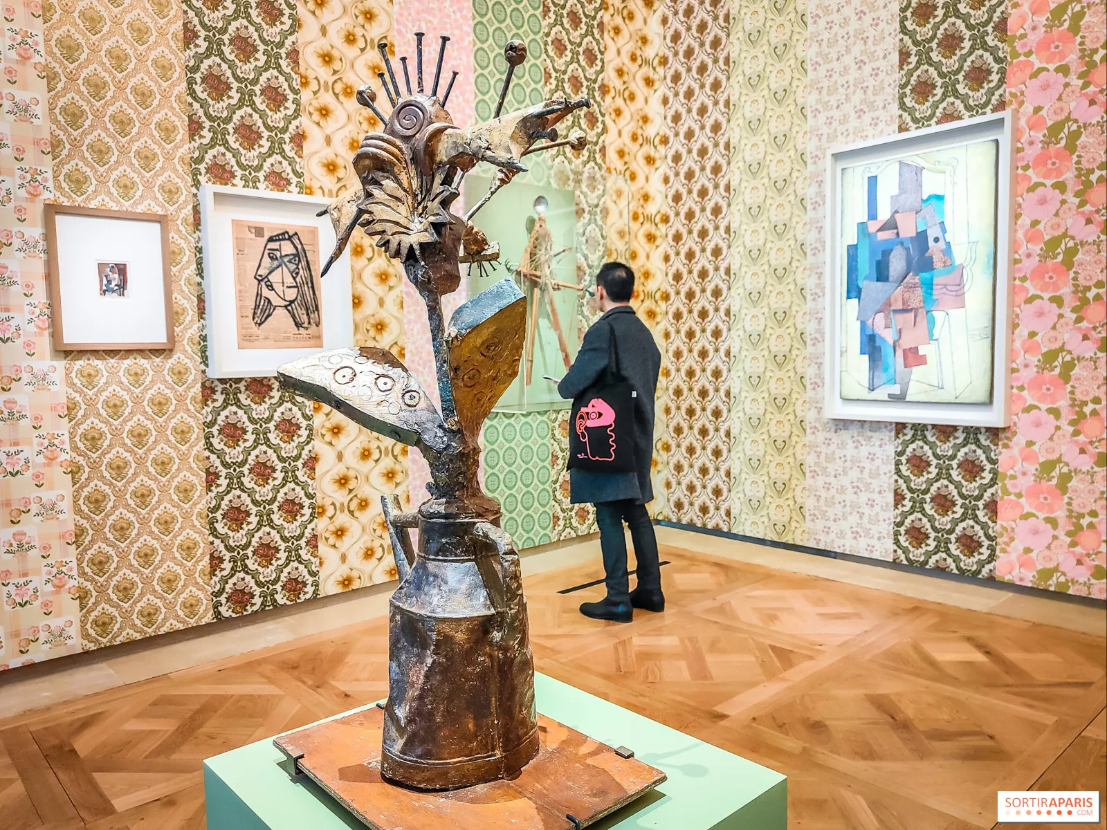 Gallery interior at Musée Picasso