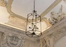 Exhibition lighting highlighting artworks