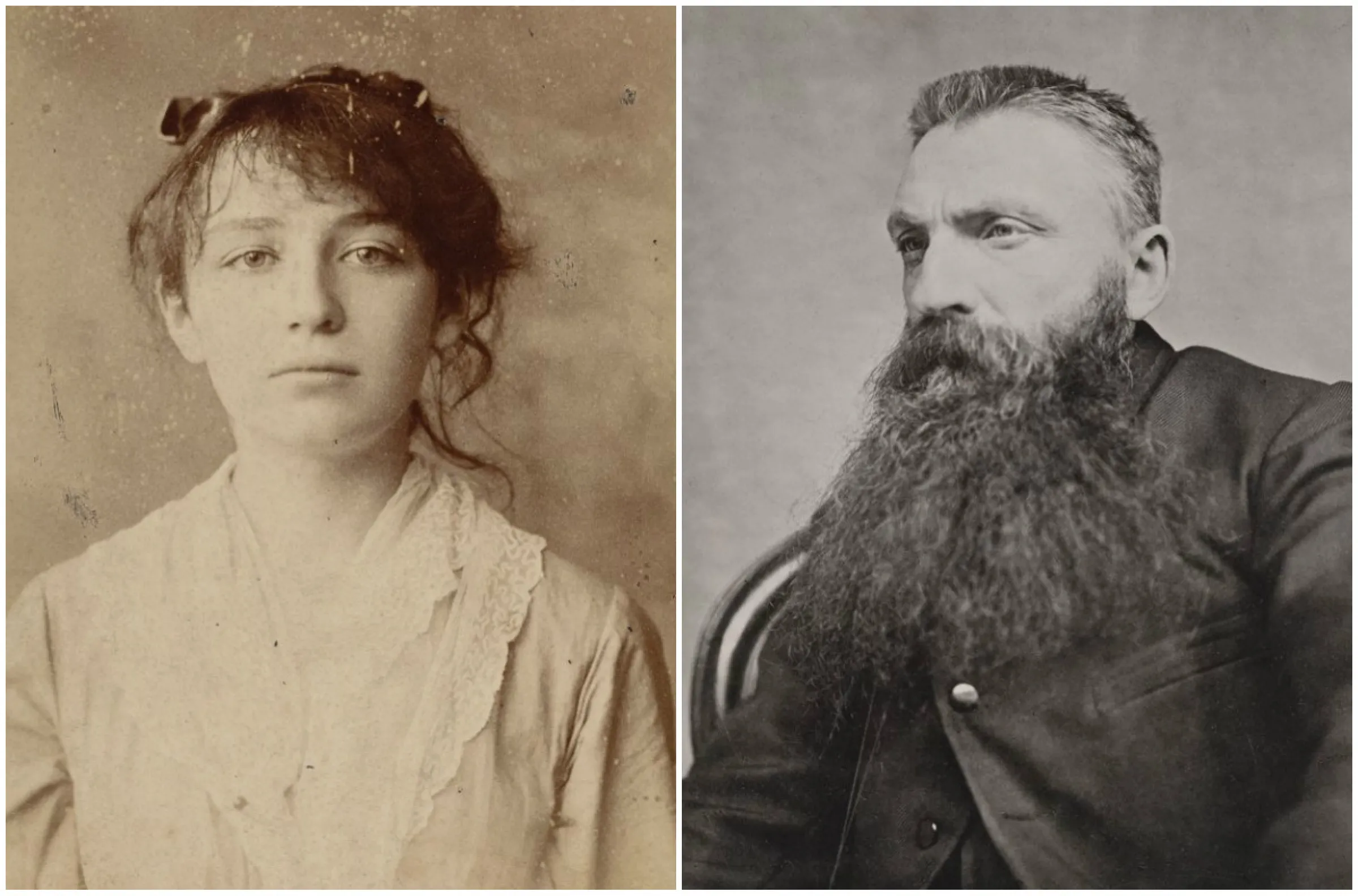 Camille Claudel and Auguste Rodin