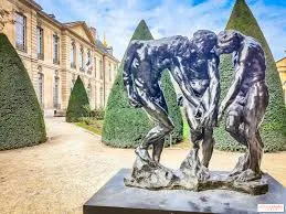 Statues in the sculpture garden