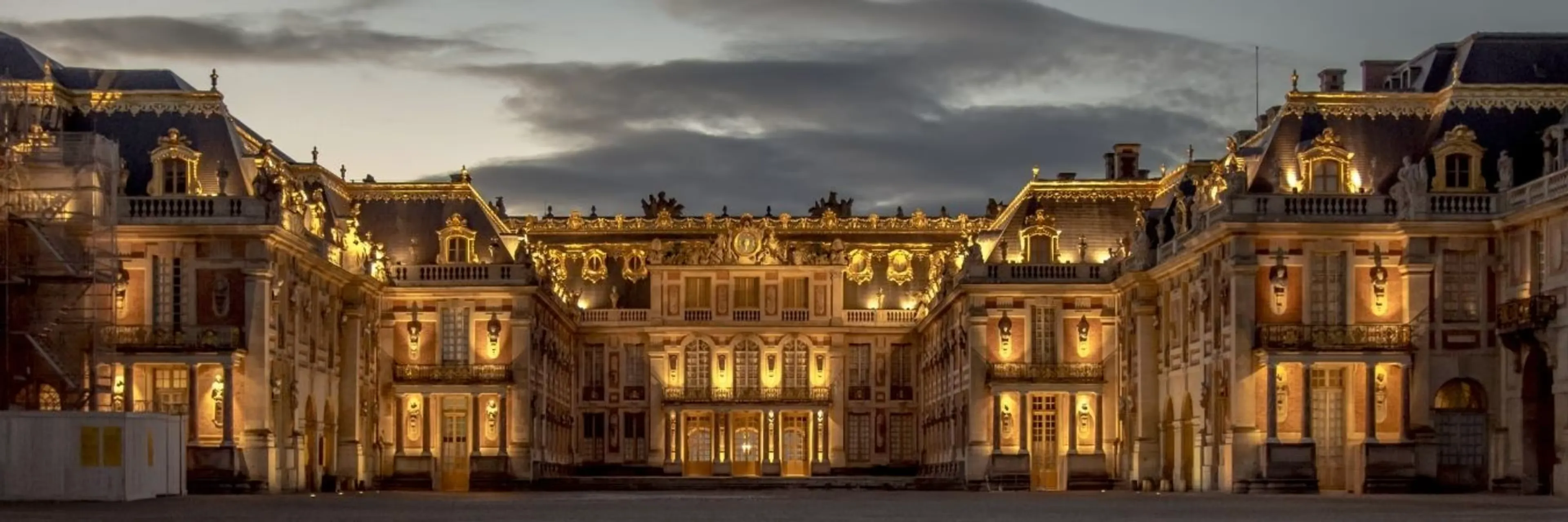 Dawn light over Versailles’ Parterre and the Grand Canal