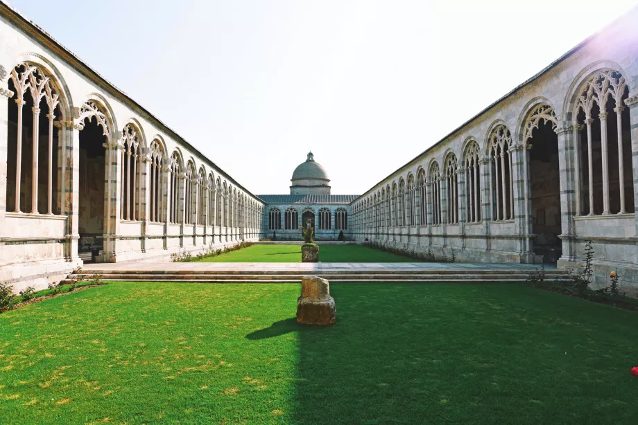 Camposanto Monumentale cloisters in Pisa