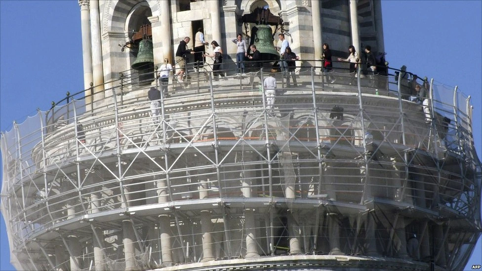 Tower of Pisa Restoration Work
