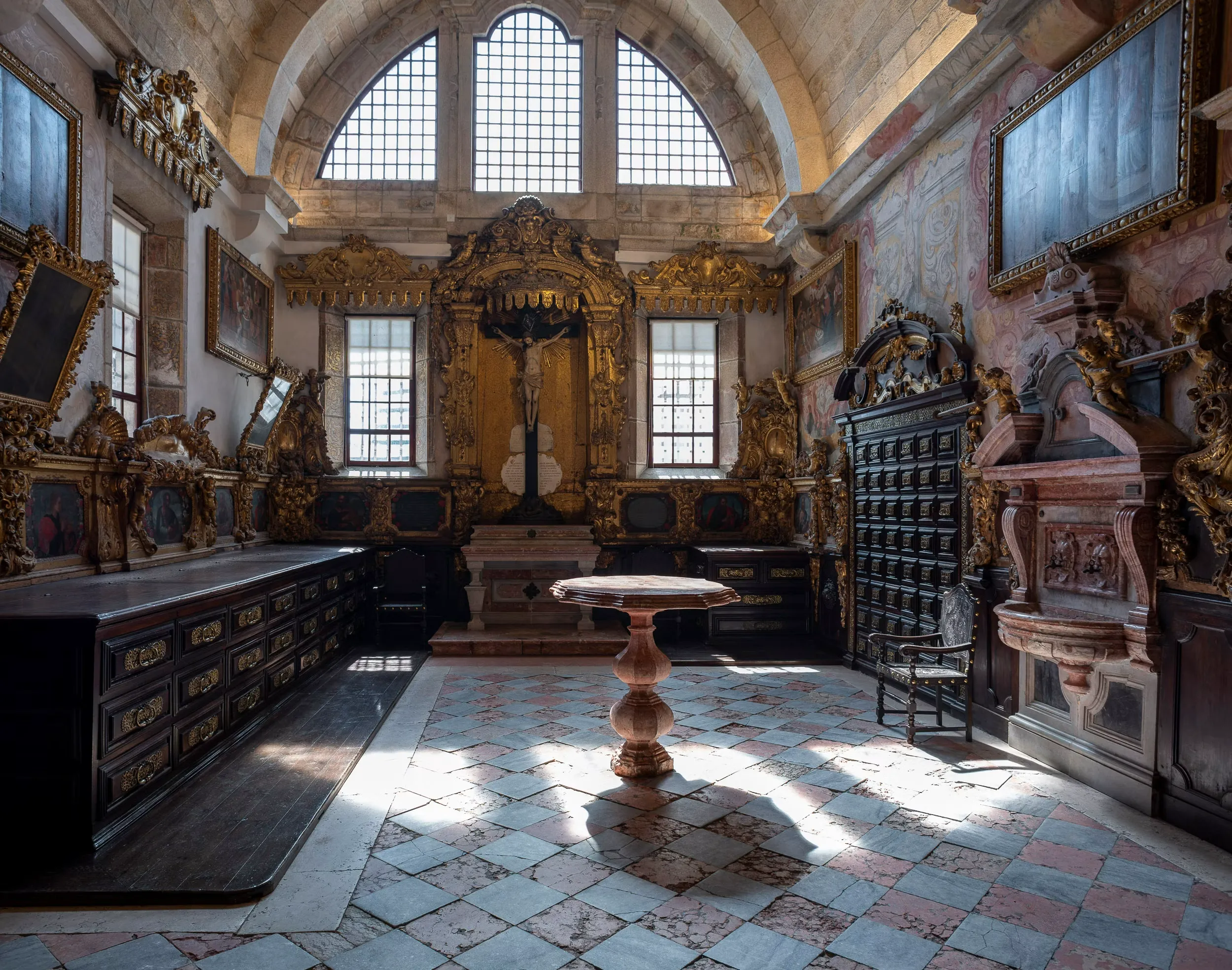Sacristy area of Porto Cathedral