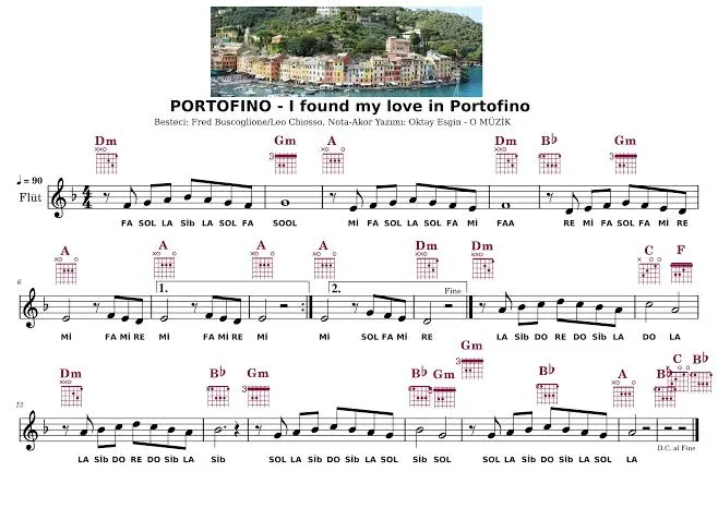 I Found My Love in Portofino Lyrics