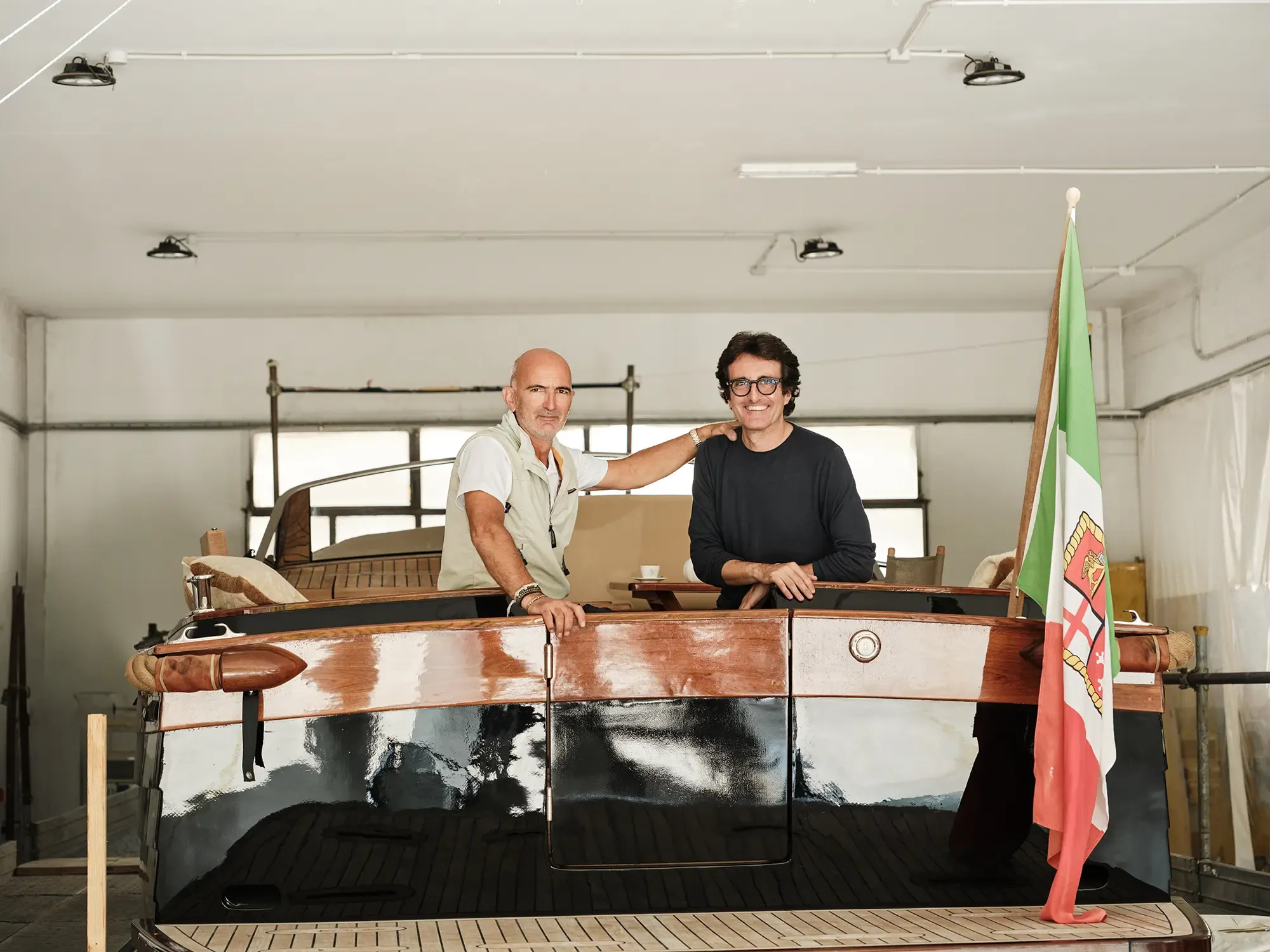 Mussini Shipyard in Portofino
