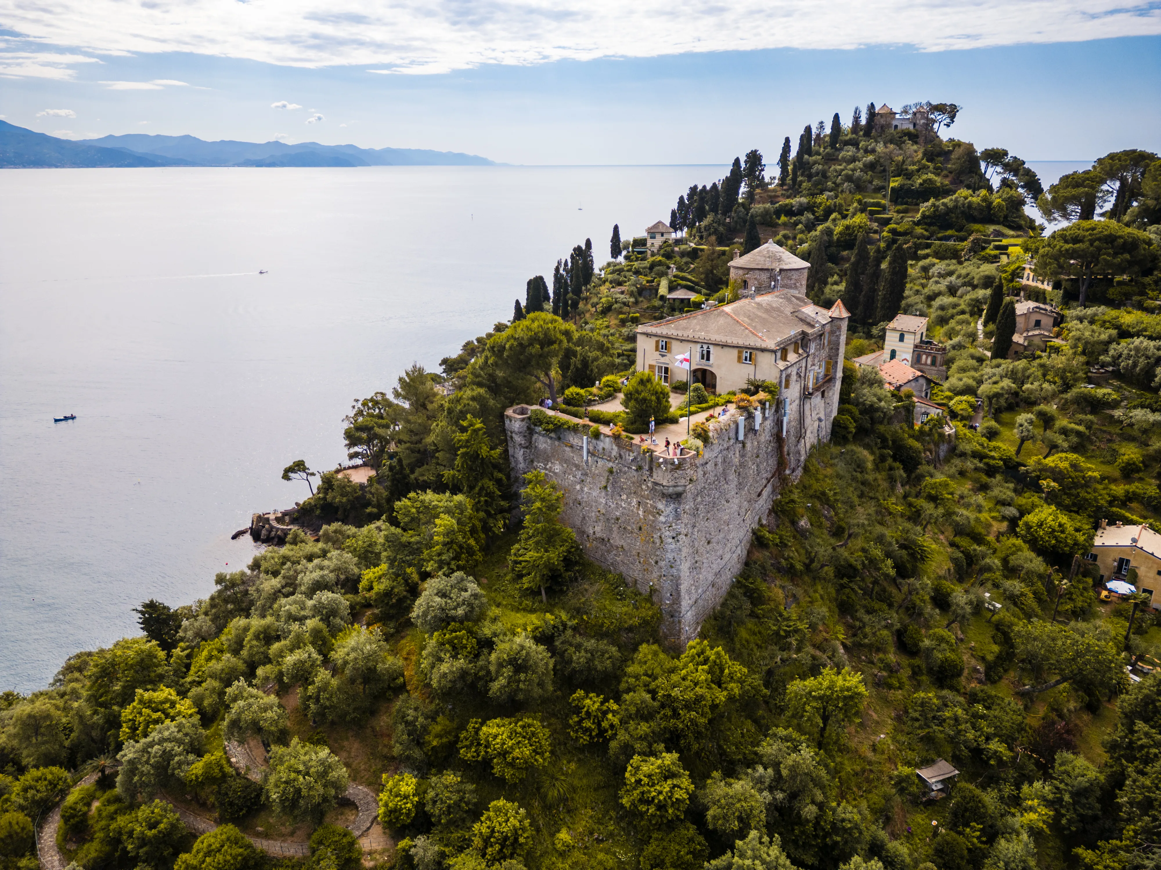Brown Castle Aerial View