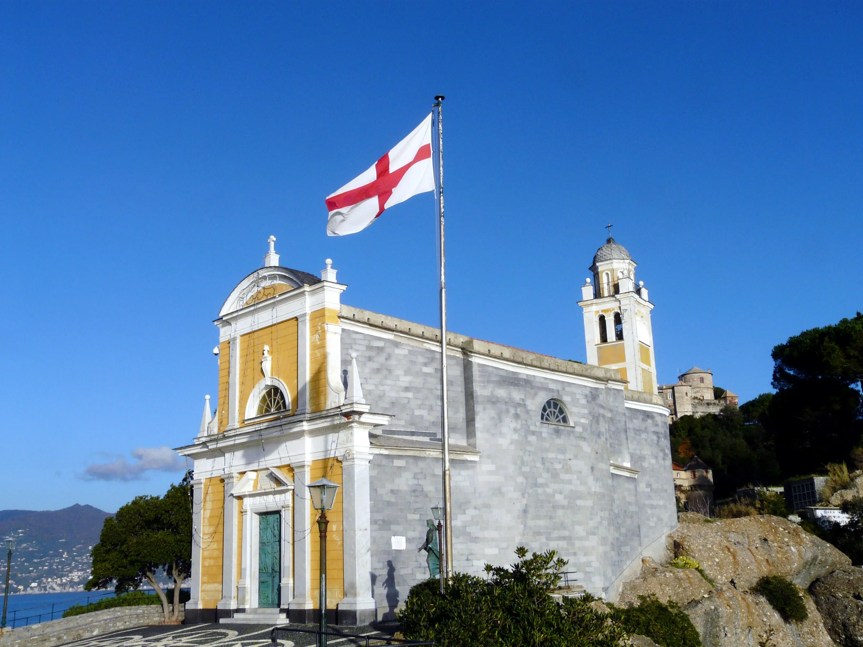 San Giorgio Church in Portofino