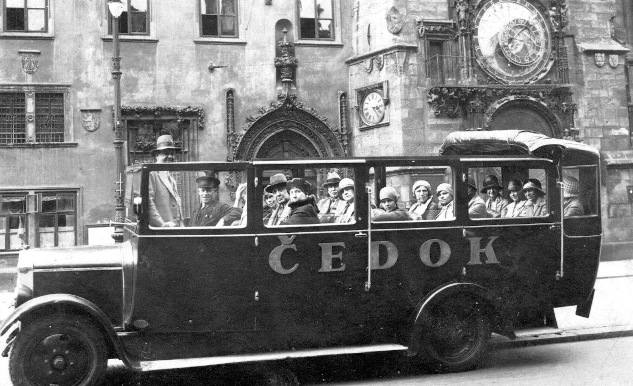 Čedok tour bus, 1950