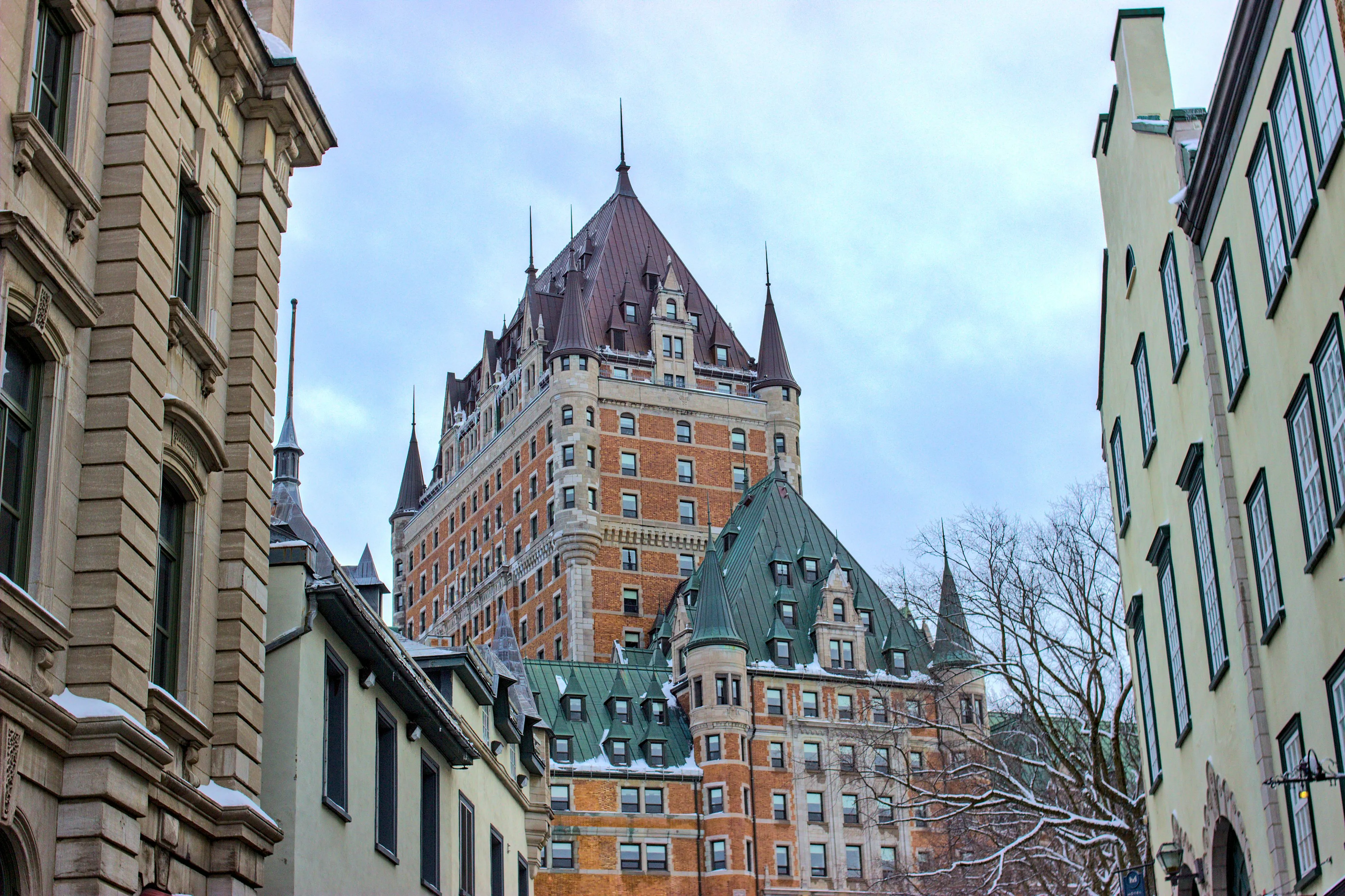 Fairmont Le Château Frontenac in Quebec City