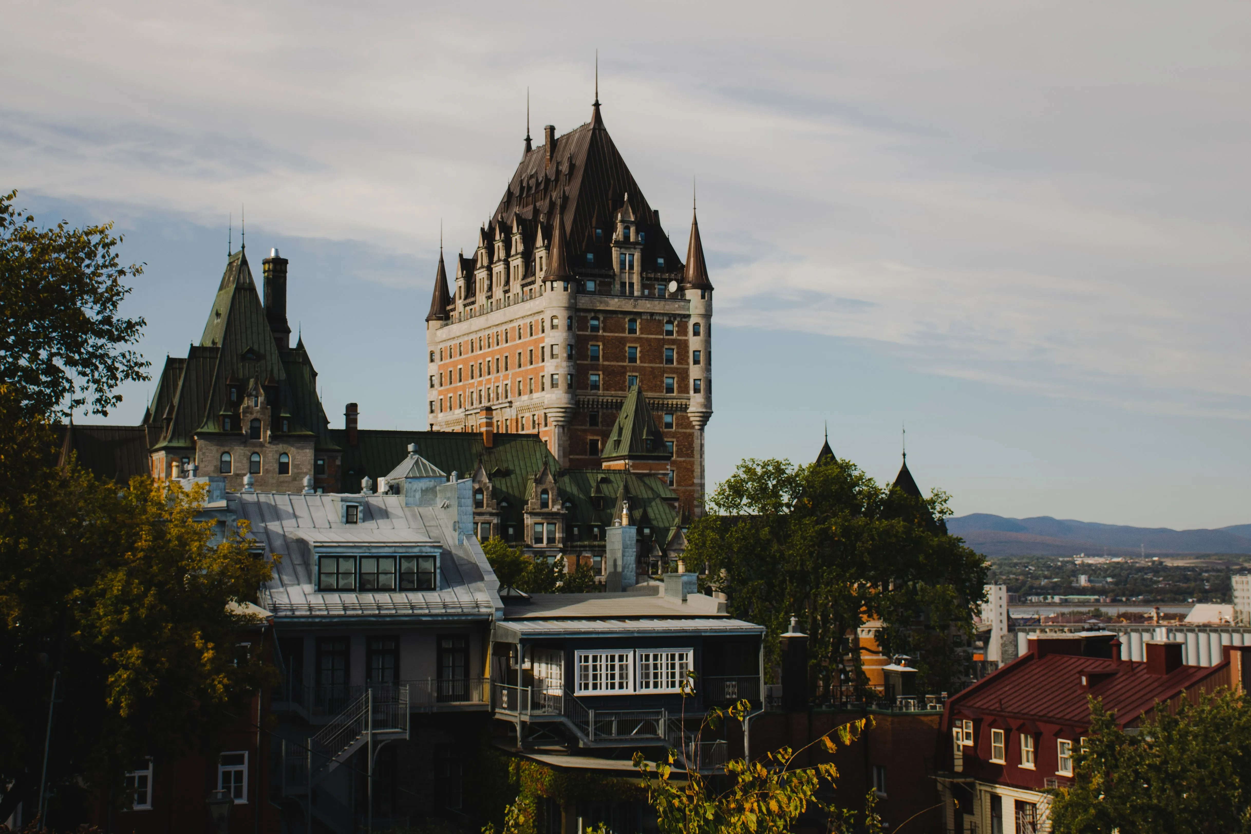 Fairmont Le Château Frontenac exterior view