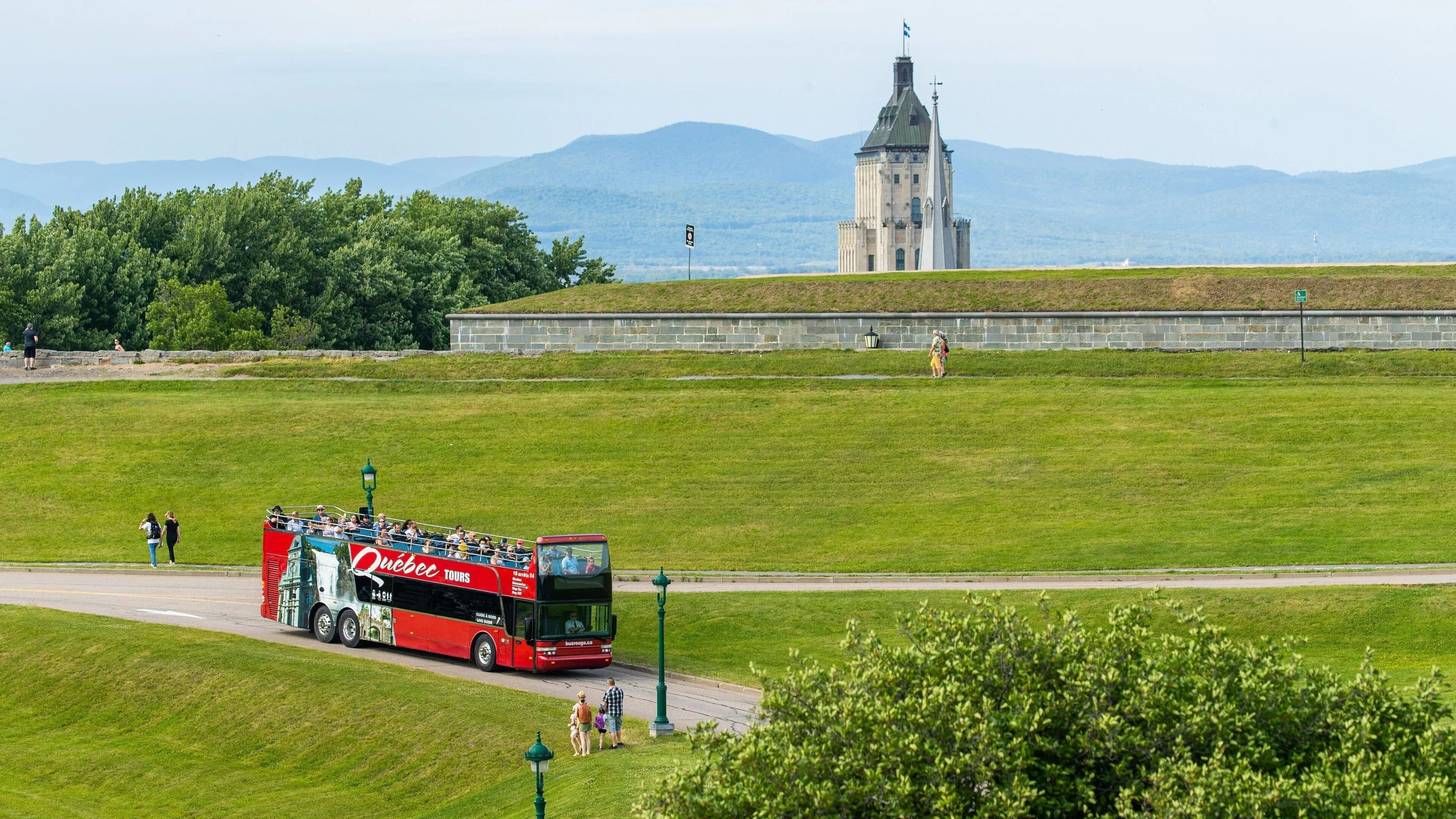 Quebec City sightseeing bus tour